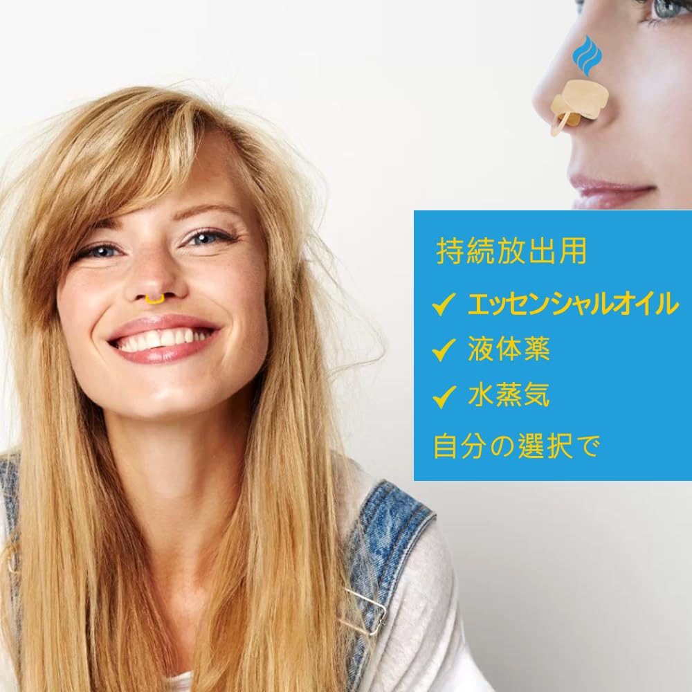 WoodyKnows Nasal Oil Diffuser, New Model │ Invisible Personal Aromatherapy - AB Mystery