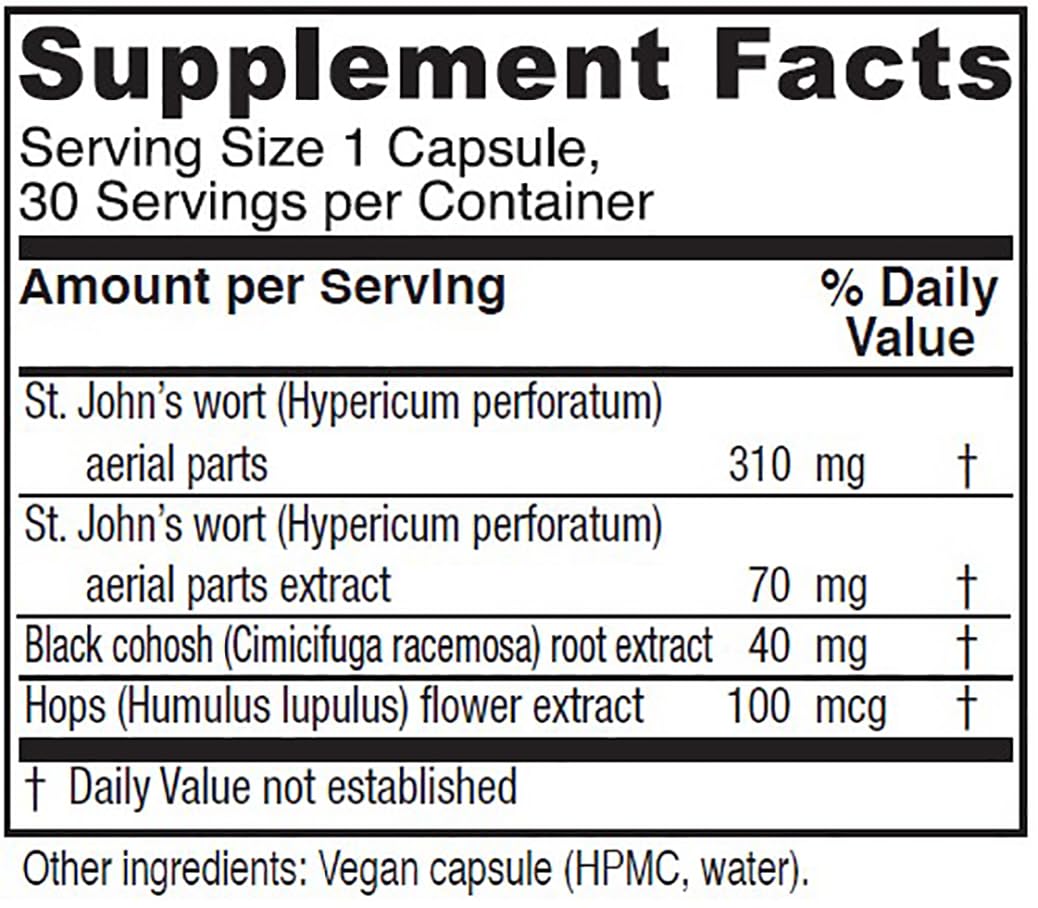 Vitanica - Woman's Passage - Menopause Support - 30 Vegetarian Capsules - AB Mystery