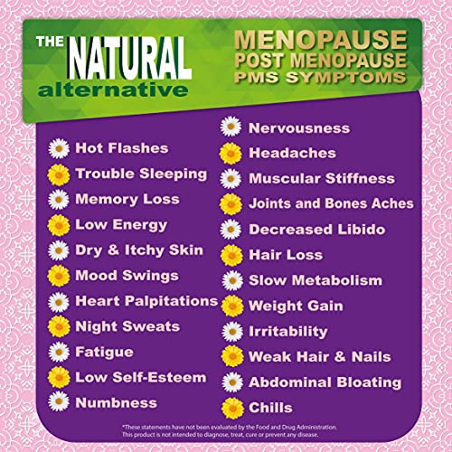 Menopause Supplement for Women FEMINELLE Original Formula - 4 Months Supply Fast PMS - AB Mystery