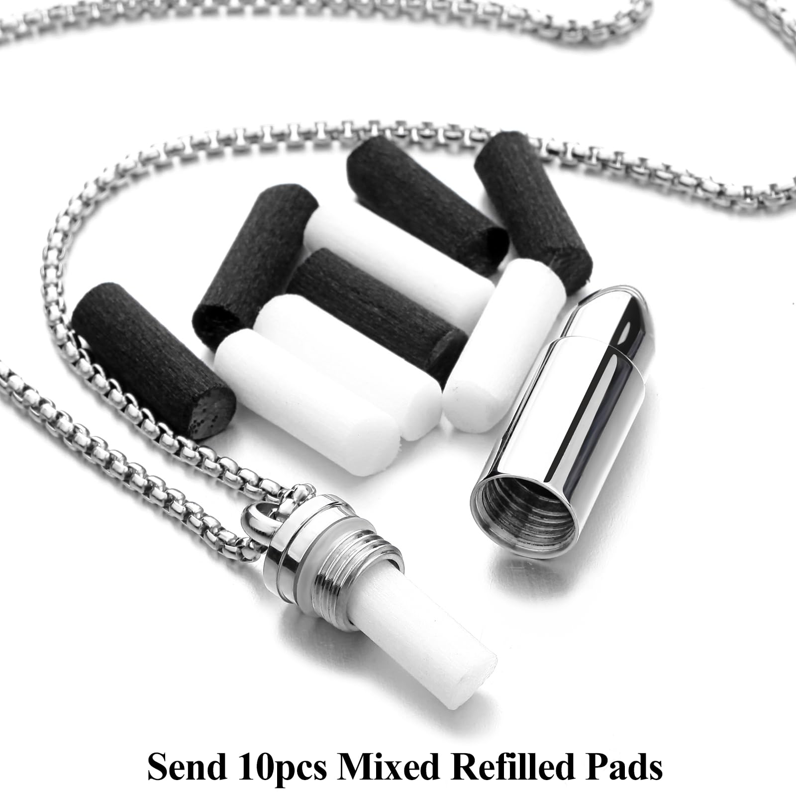 Experience Tranquility Everywhere with Our Premium Aromatherapy Essential Oil Diffuser Necklace - AB Mystery