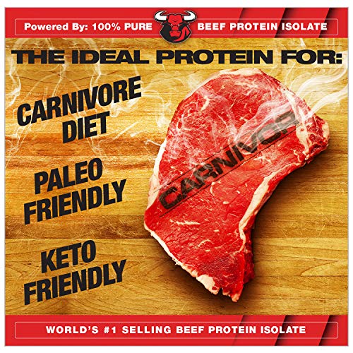 MuscleMeds Carnivor Bioengineered Beef Protein Isolate, Vanilla Caramel, 3.9 Pound - AB Mystery