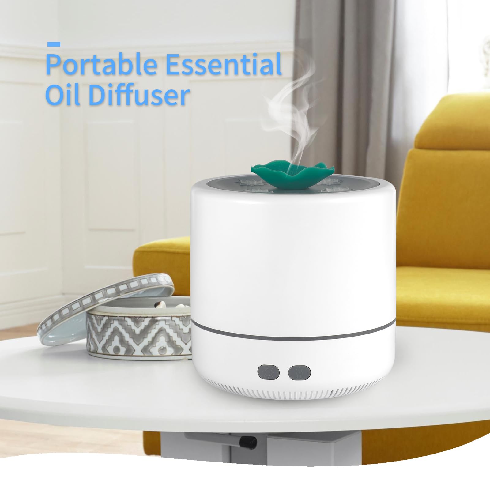 Essential Oil Diffuser, Plug in Silent Essential Oil Diffuser, Ultrasonic Aromatherapy Fragrant Oil - AB Mystery