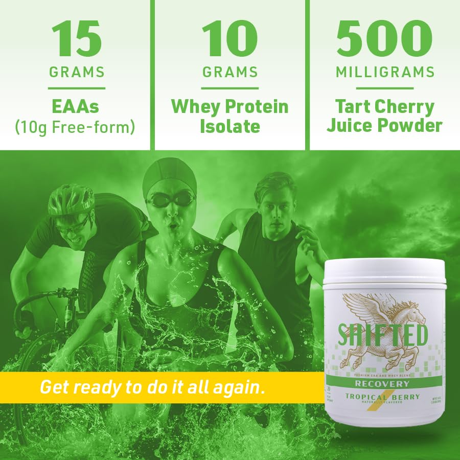 SHIFTED Whey Protein Isolate Protein Powder Post Workout Recovery Drink Mix - AB Mystery