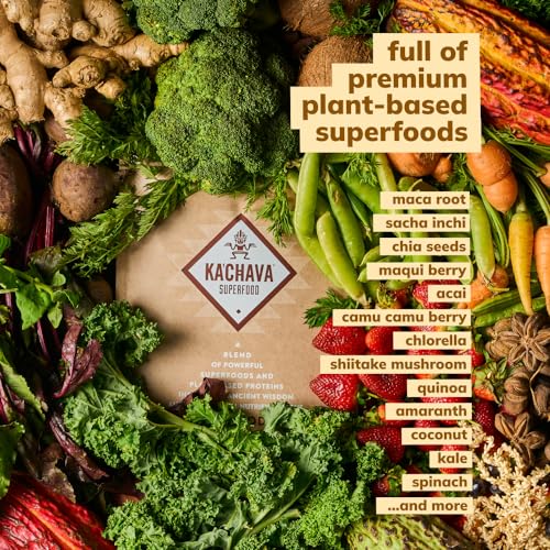 Ka’Chava All-In-One Nutrition Shake Blend, Chai, 85+ Superfoods, Nutrients & Plant-Based - AB Mystery