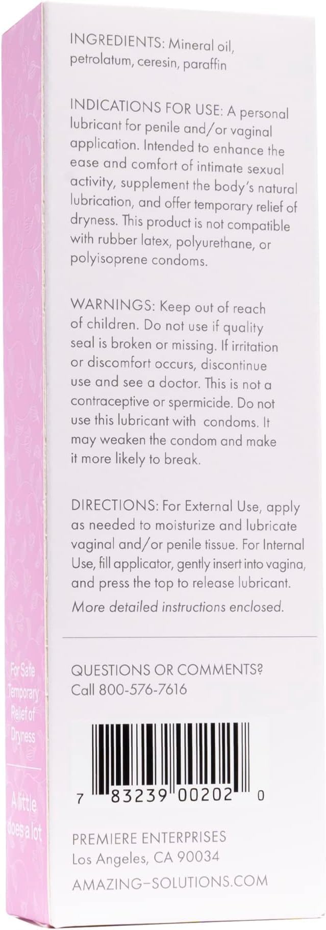 Crème De La Femme Daily Vaginal Moisturizing Cream for Long-Lasting Relief from Feminine Dryness - AB Mystery