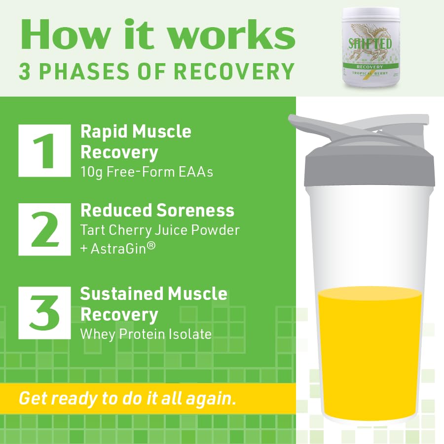 SHIFTED Whey Protein Isolate Protein Powder Post Workout Recovery Drink Mix - AB Mystery