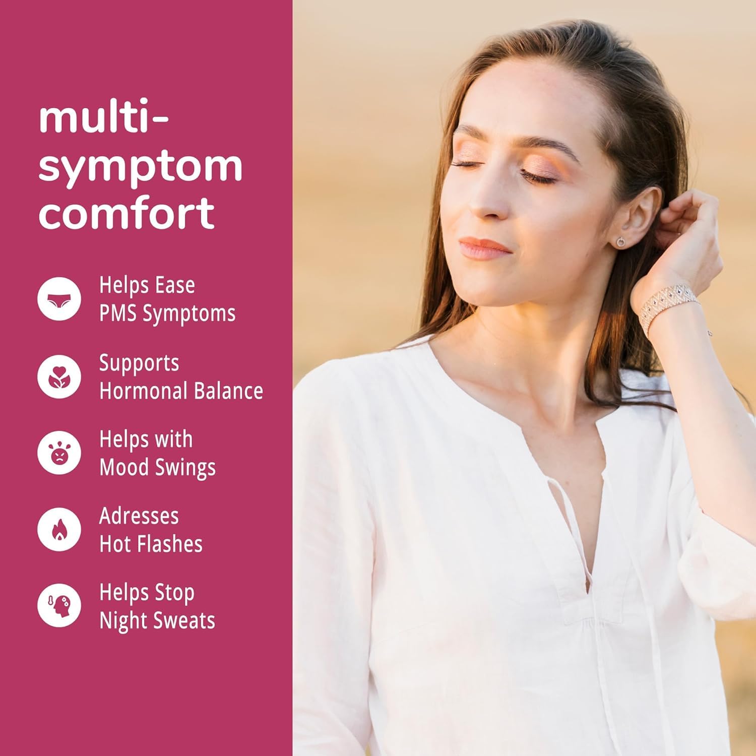 Lubracil - Menopause Gummies - Women's Natural Hormone-Free Daily Dietary Supplement - AB Mystery