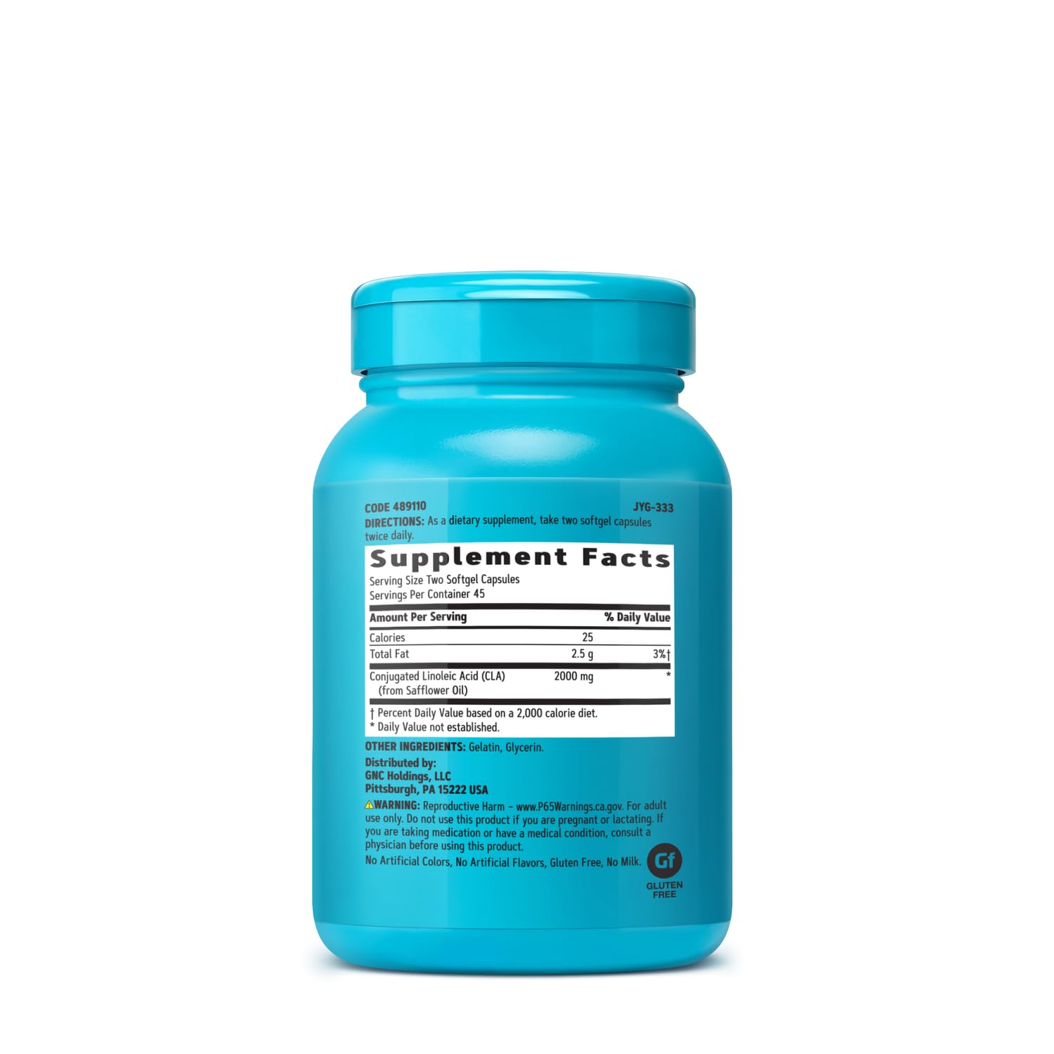 GNC Total Lean CLA | Improves Body Composition & Lean Muscle Tone, Fuels Fat Metabolis - AB Mystery