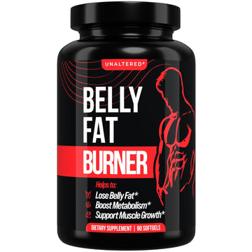 UNALTERED Belly Fat Burner for Men - Lose Belly Fat, Tighten Abs, Support Lean Muscle 