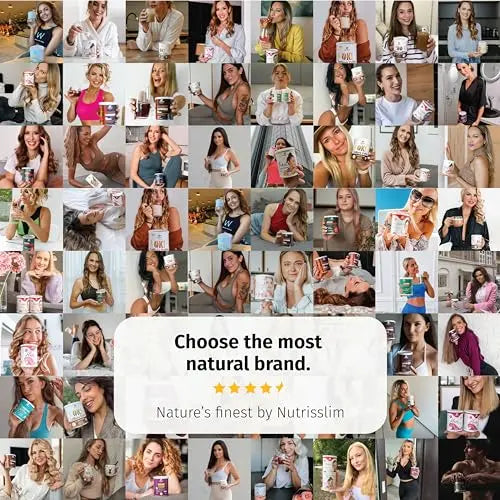 Nature's Finest by Nutrisslim Collagen Skincare | Fish Collagen Powder Naticol (5000mg) with MSM, Vitamin C, Ashwagandha - AB Mystery