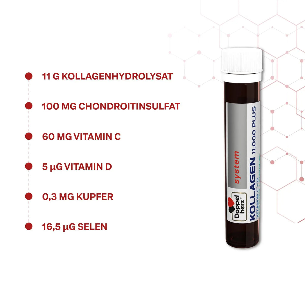 Doppelherz collagen 11,000 ampoules, 30 x 25 ml, PZN:7625039 - AB Mystery