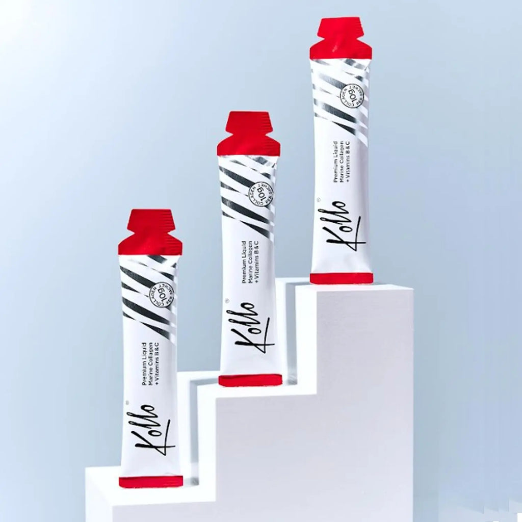 Kollo Premium Marine Collagen Liquid, 10,000 mg - Essential Proteins Collagen Peptides Kollo