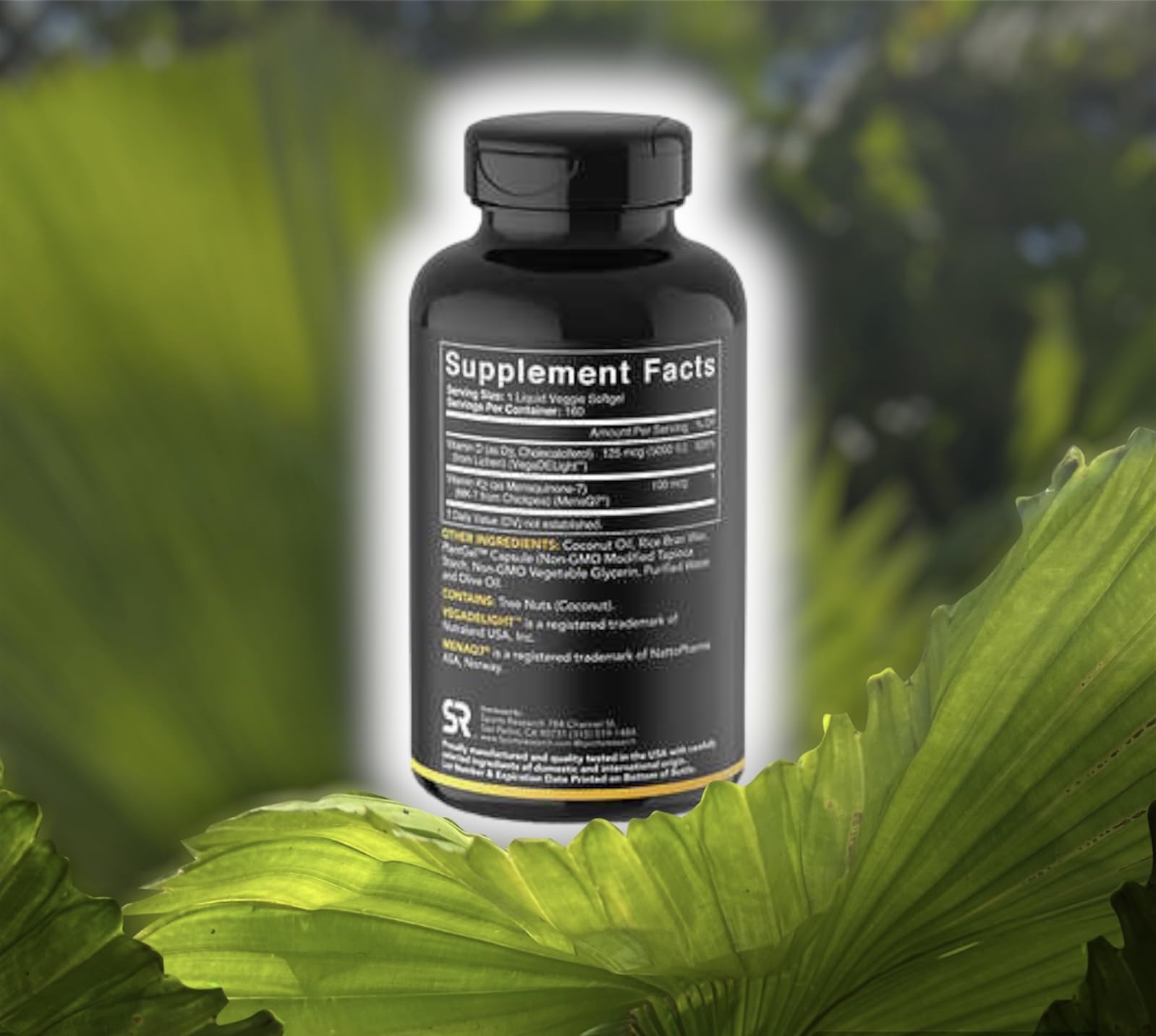 (Pack of 1) 160 Vegan Certified, Non GMO Liquid Softgels rozzunSports Research Vitamin - AB Mystery