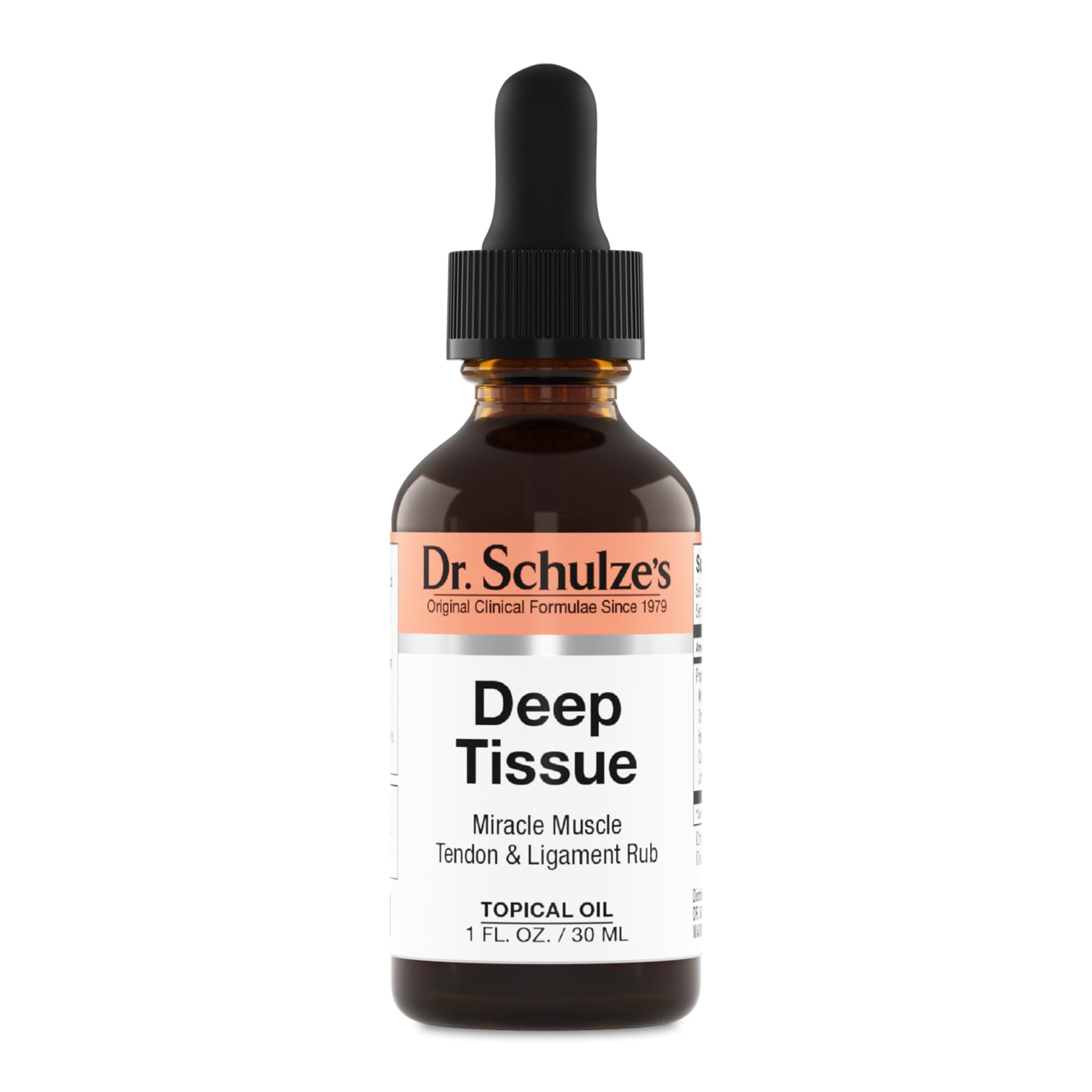 Dr. Schulze's Deep Tissue Oil | Powerful Herbal Support for Muscles, Tendons and Joints