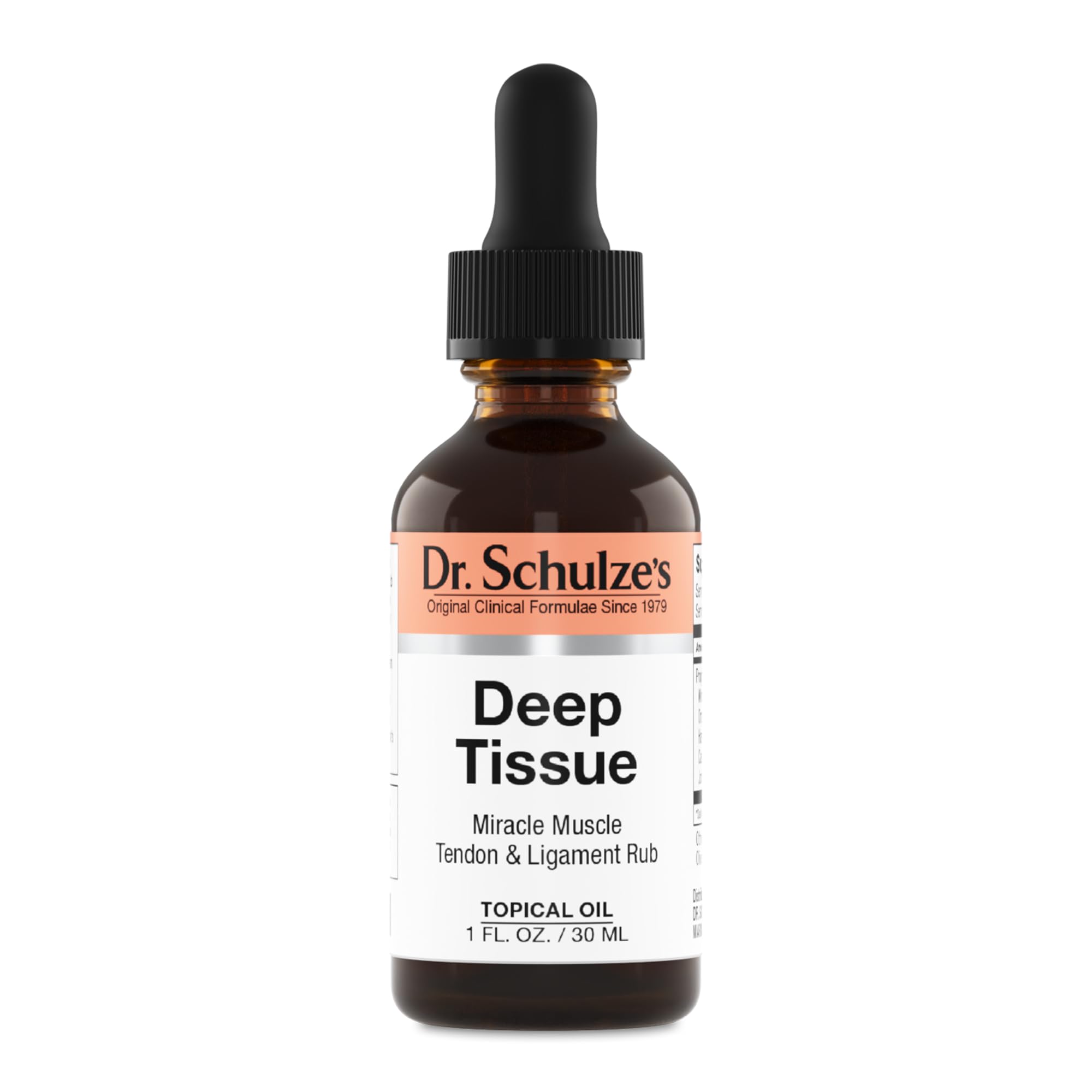 Dr. Schulze's Deep Tissue Oil | Powerful Herbal Support for Muscles, Tendons and Joints