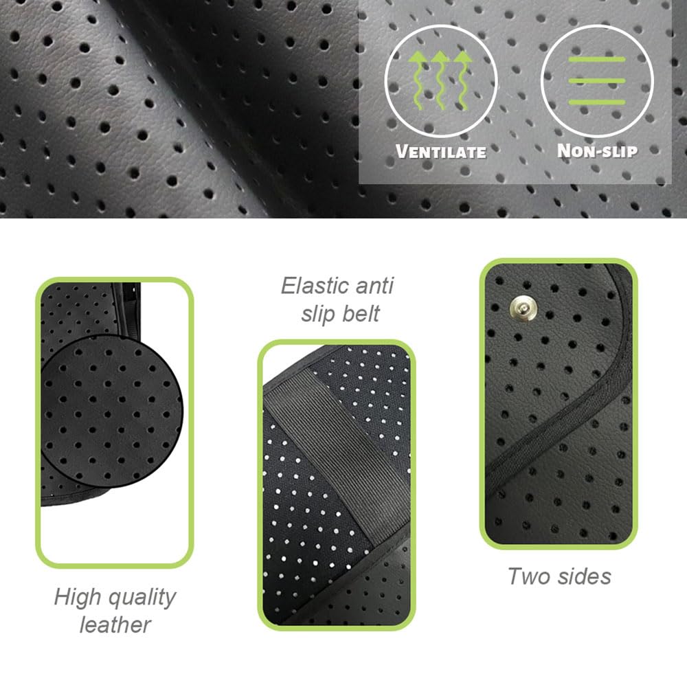 LDDJIOD Grounding Mat for Bed with 2 Grounding Cords, Conductive Grounding Sheet - AB Mystery