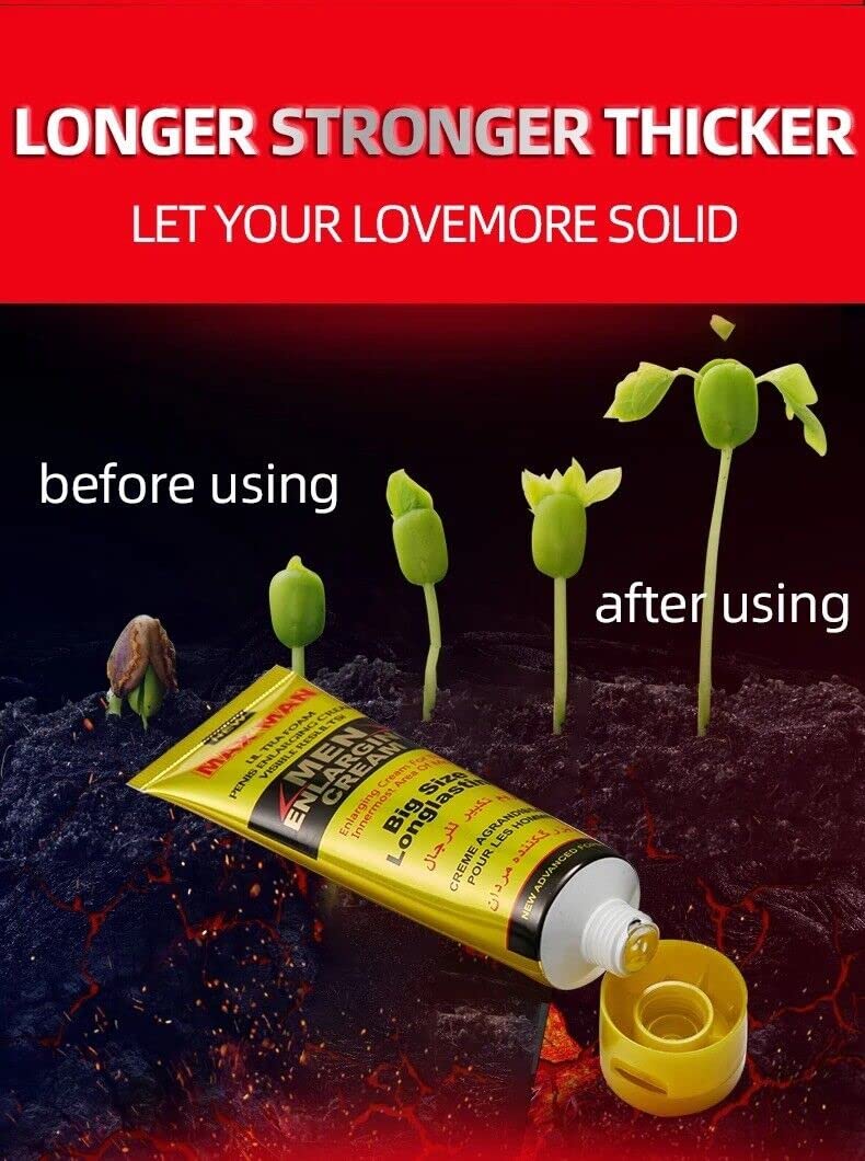 Male Enlargemenet Cream, Men Private Part Enalrgement Essential Cream Men's Energy Screum Larger - AB Mystery