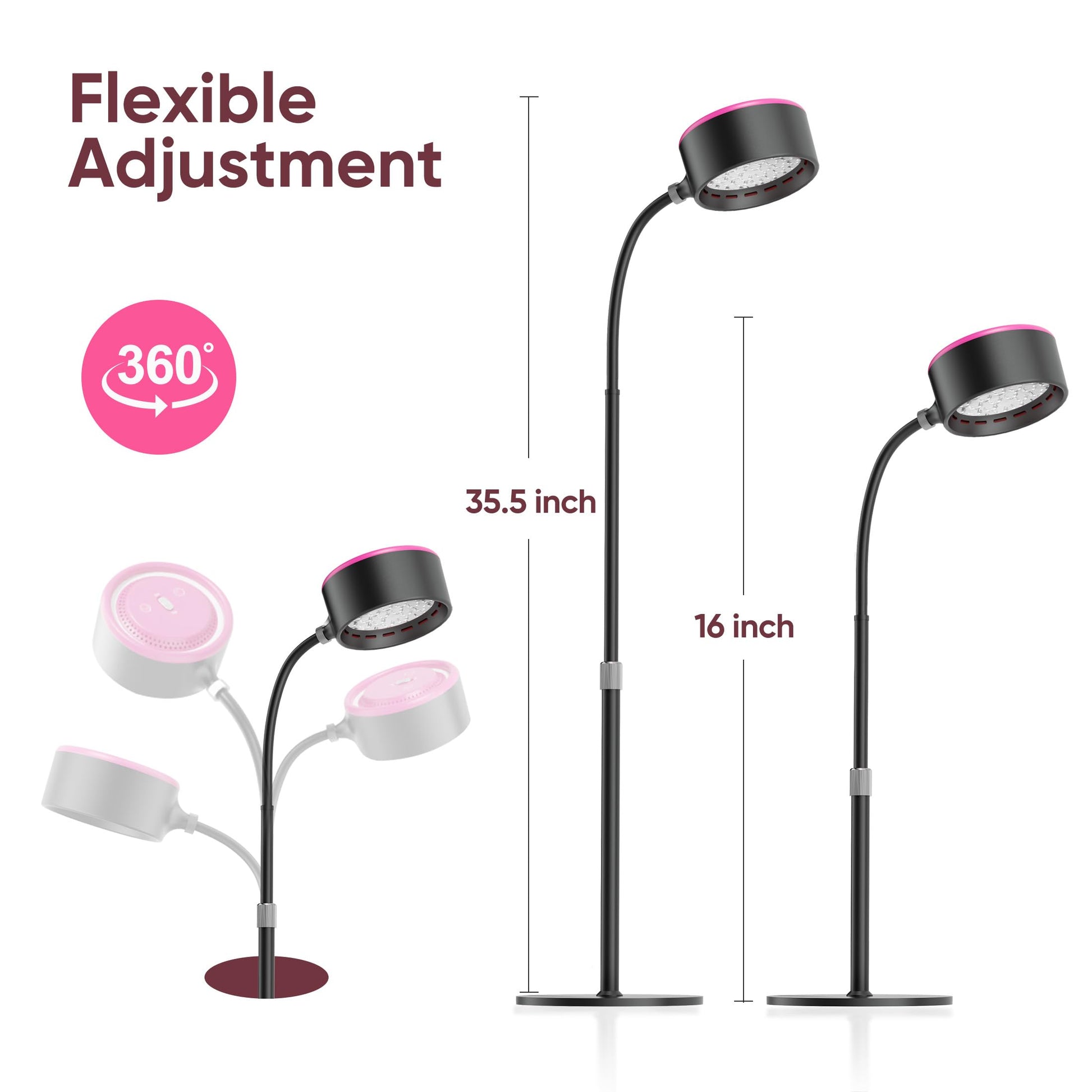 Caromolly Red Light Device Lamp, 660nm Red Light and 850nm Near-Infrared Light Combo - AB Mystery