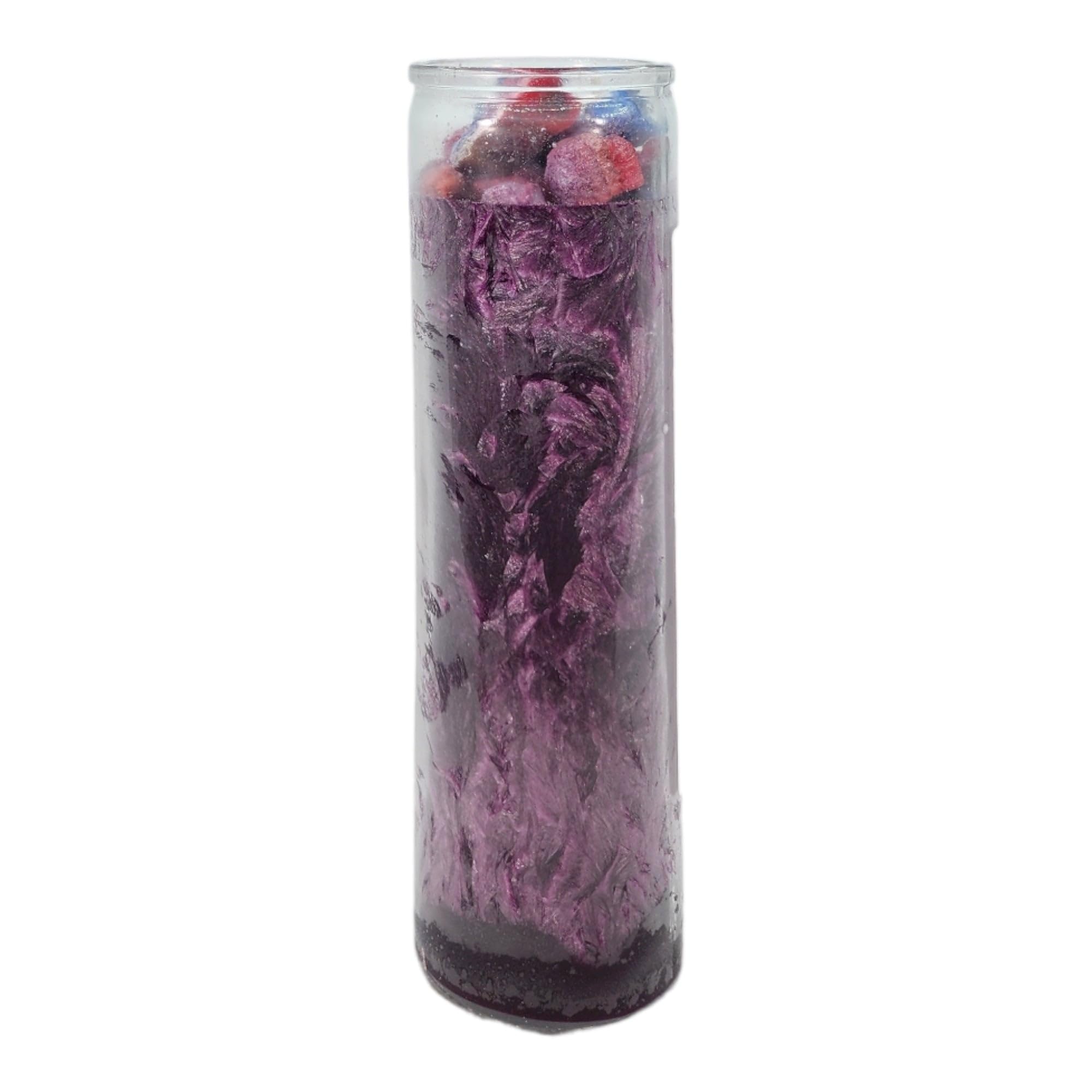 Despair-Palm Wax Spiritual Intention Spell Candle-[Purple] | Vela CASA ESOTERICA PERFUMADA - AB Mystery