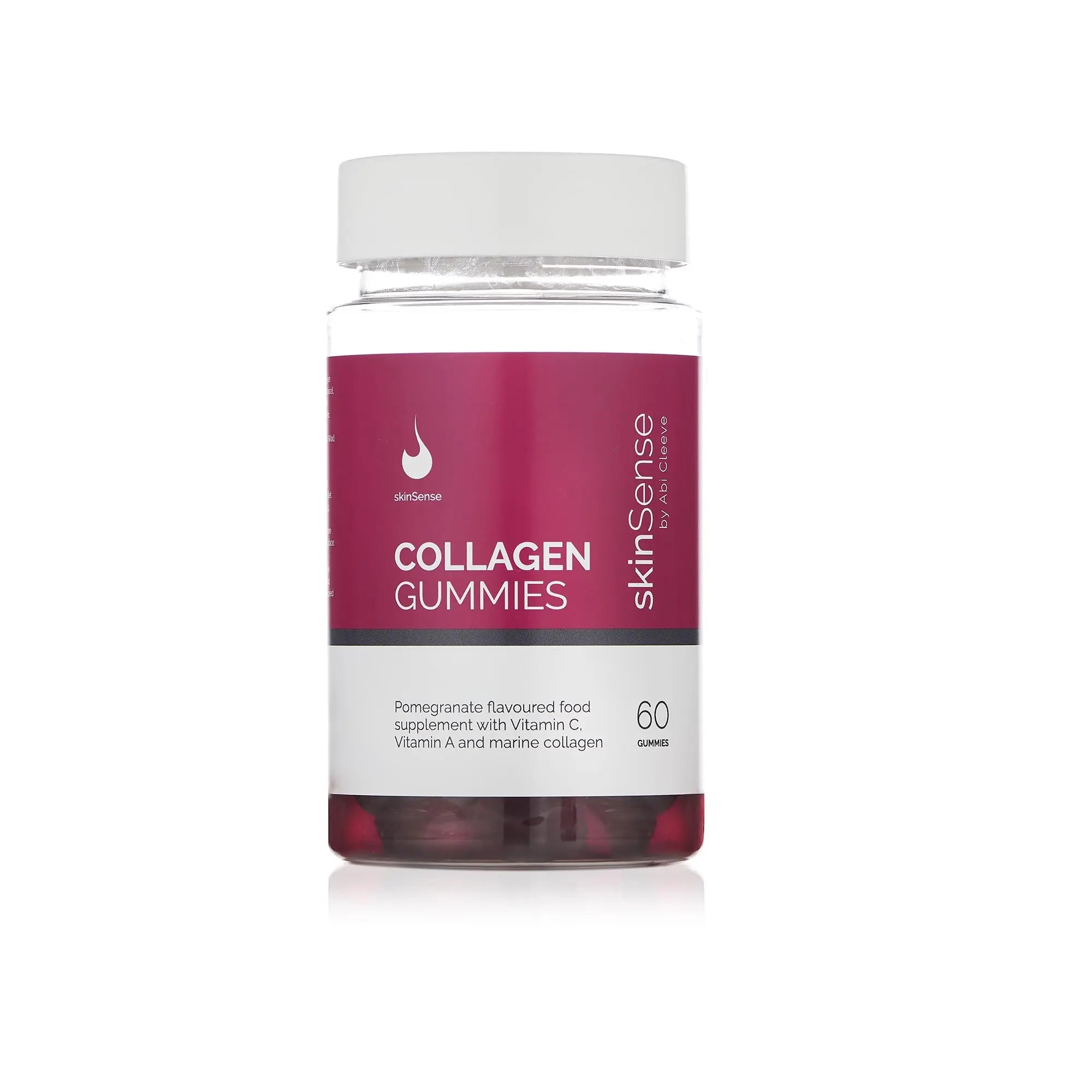 SkinSense Collagen Gummies 60PCS, Marine Collagen Chewable Gummy