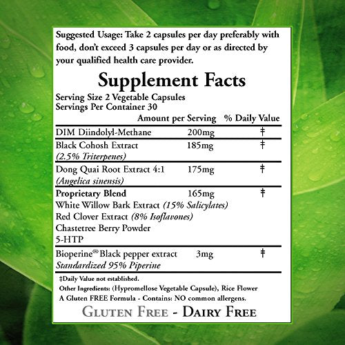 Natural Step Menopause with Phytoestrogens Isoflavones Black Cohosh with Other Herbs and Botanicals - AB Mystery