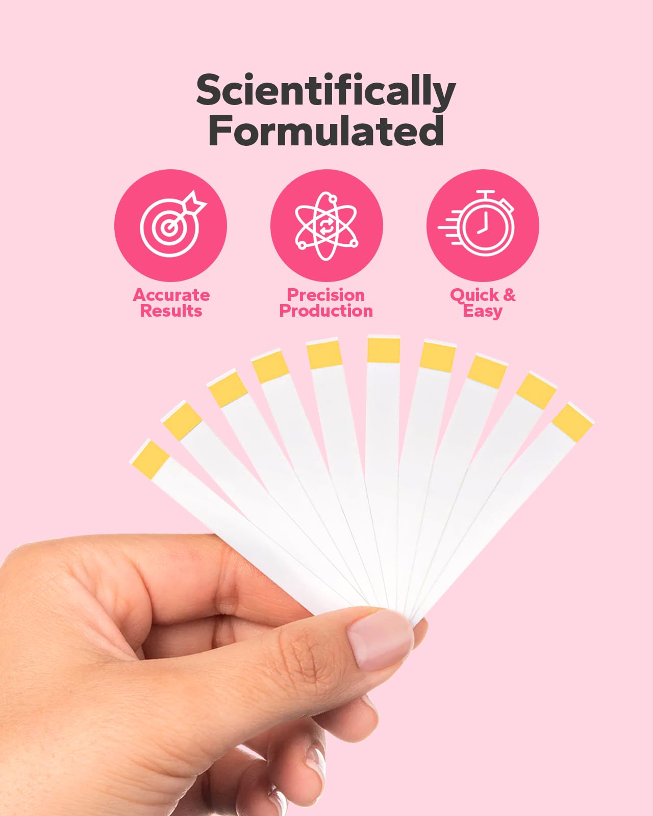 Choppie Vaginal Health pH Test Strips (50 Strips), pH Balance Test Strips for Women, Vaginal pH Test Strips - AB Mystery