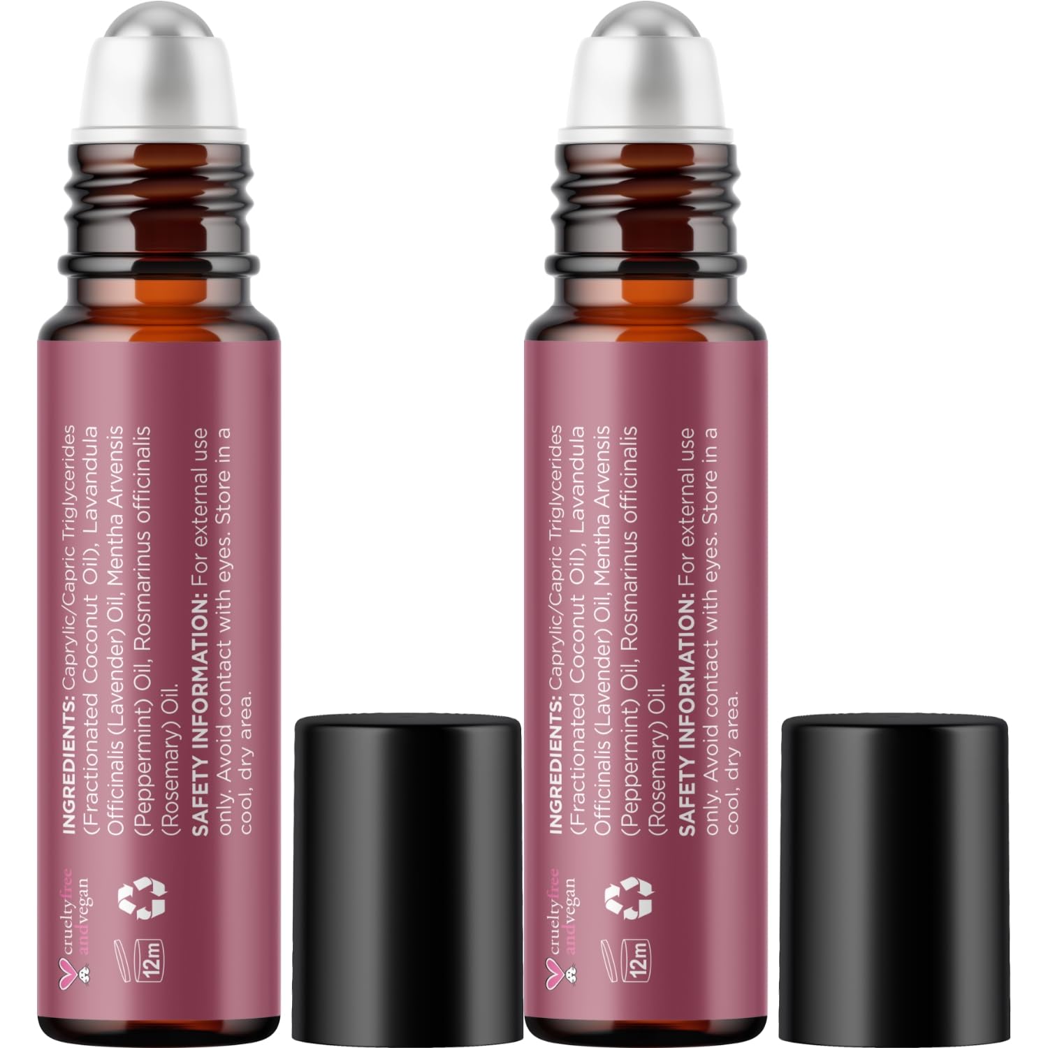 Headache Essential Oil Roll On - Clarify Essential Oil Blend Headache Roll On with Aromatherapy Oils - AB Mystery