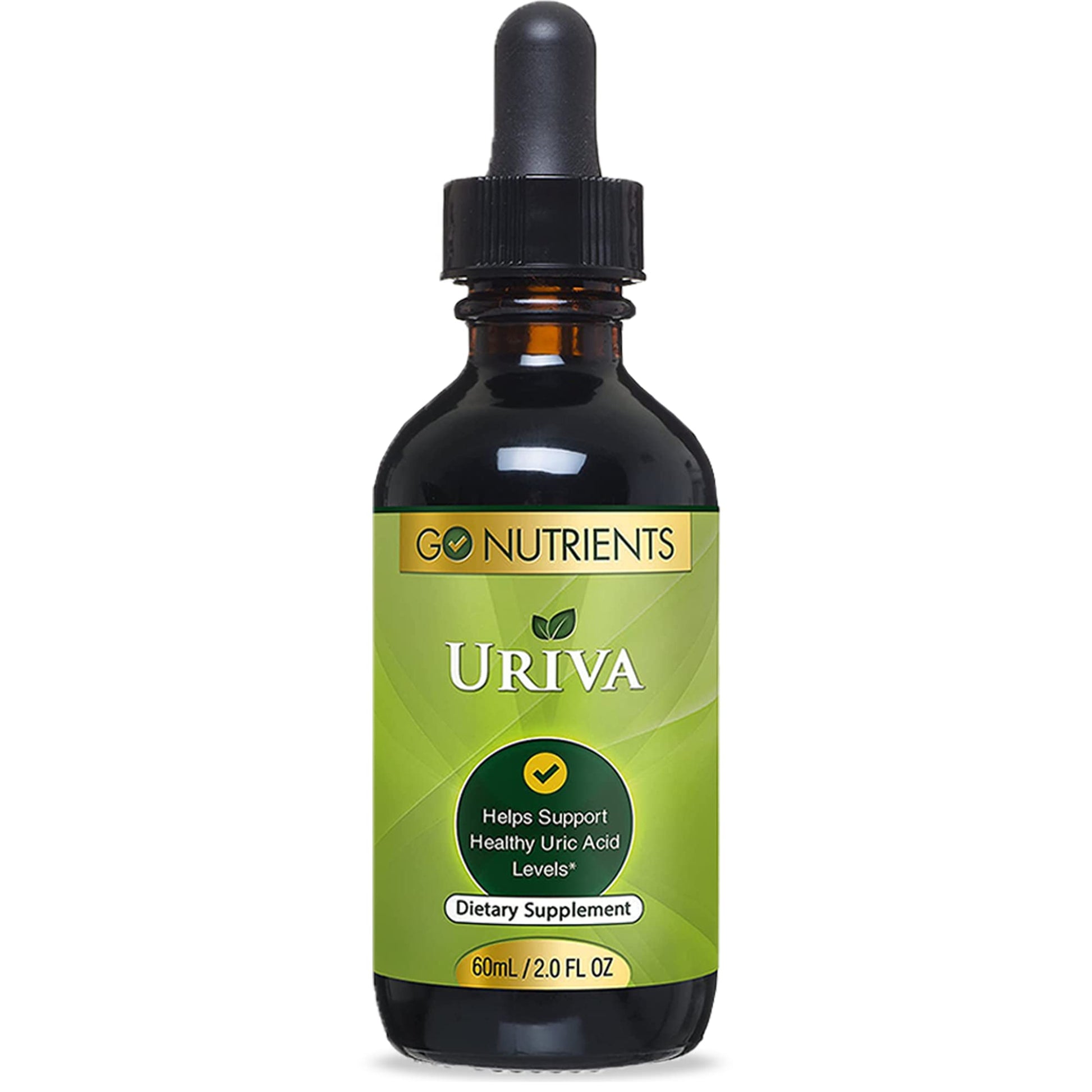 Go Nutrients Uriva Advanced Uric Acid Flush Cleanse with Tart Cherry Extract Celery Seed Extract Turmeric - AB Mystery