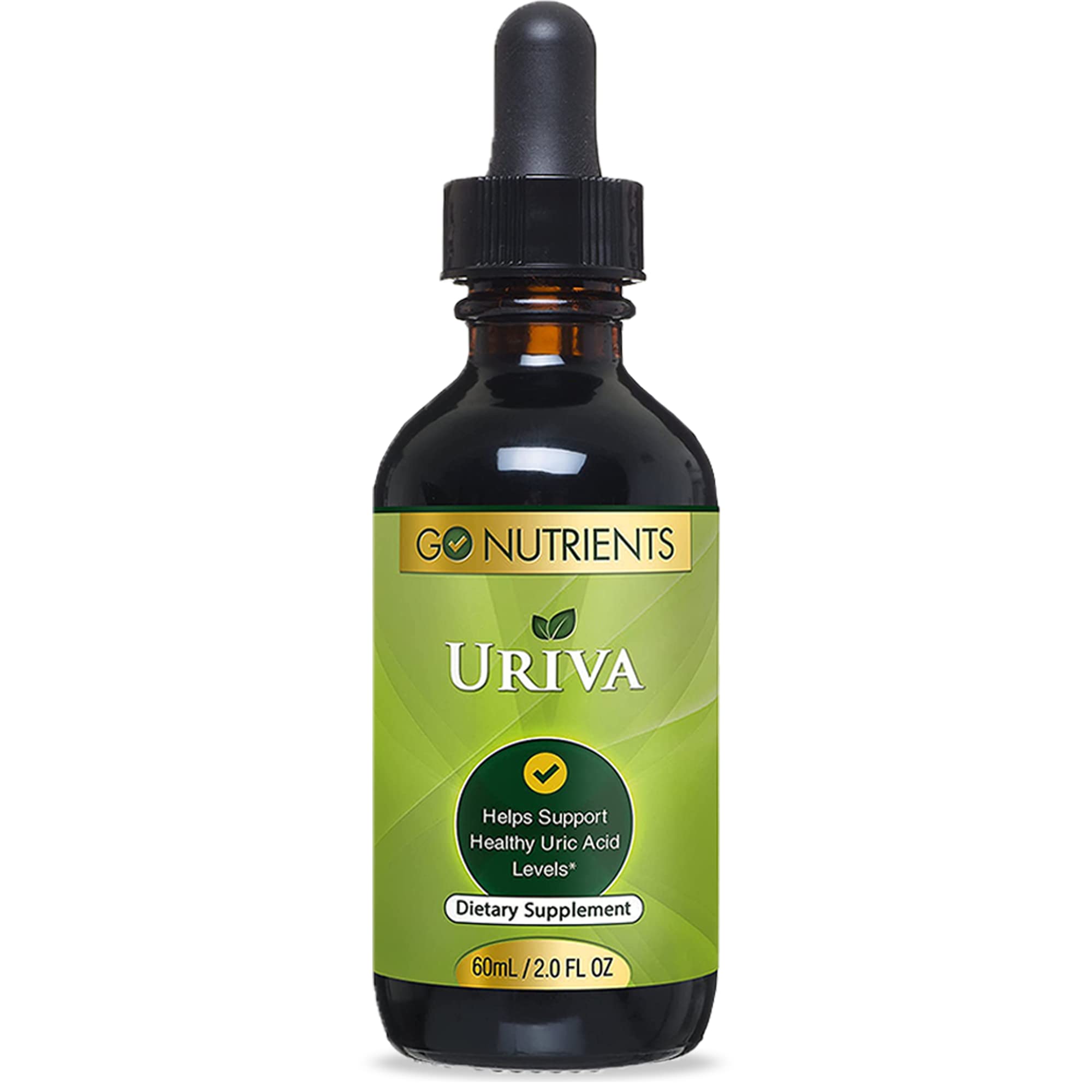 Go Nutrients Uriva Advanced Uric Acid Flush Cleanse with Tart Cherry Extract Celery Seed Extract Turmeric - AB Mystery