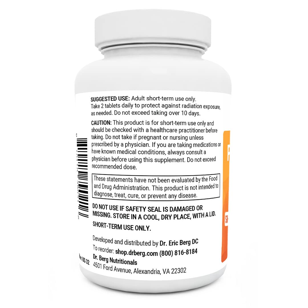 Dr. Berg's Incredible Potassium Iodide Tablets - Now 120 Tablets with a Smaller Easy - AB Mystery