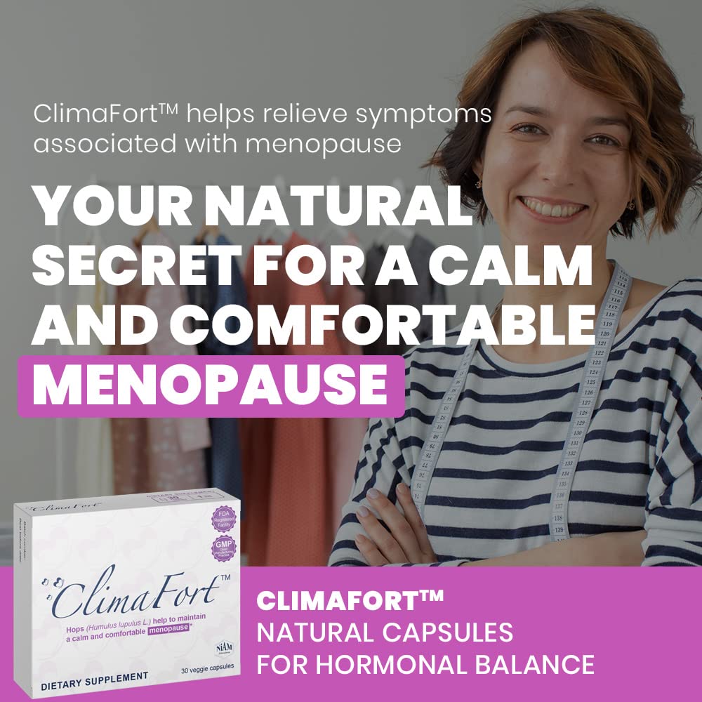 ClimaFort - Menopause Capsules - Food Supplement - AB Mystery