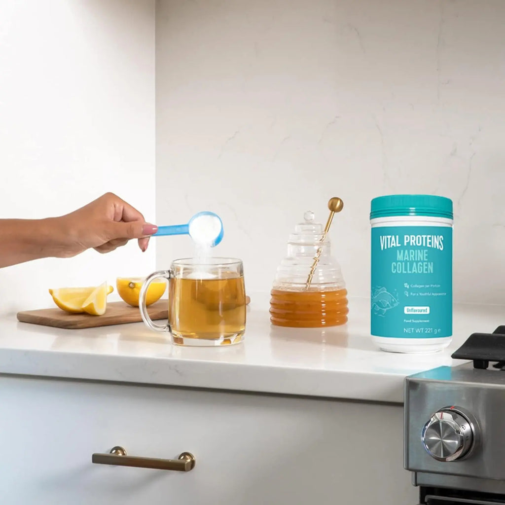 Vital Proteins Marine Collagen Peptides Powder Supplement - Hydrolyzed Collagen - AB Mystery