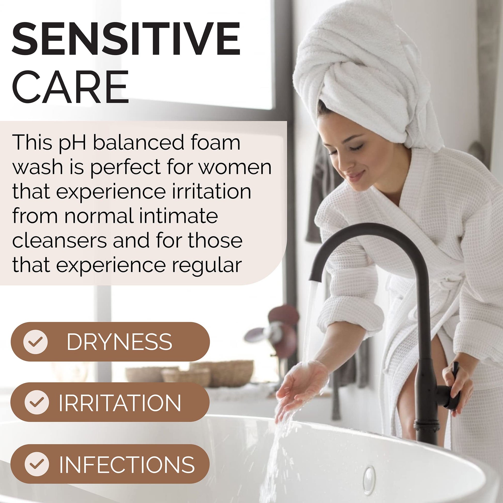 Isabel Fay ph Balanced Feminine Intimate Foam Wash gentle and safe for sensitive skin - AB Mystery