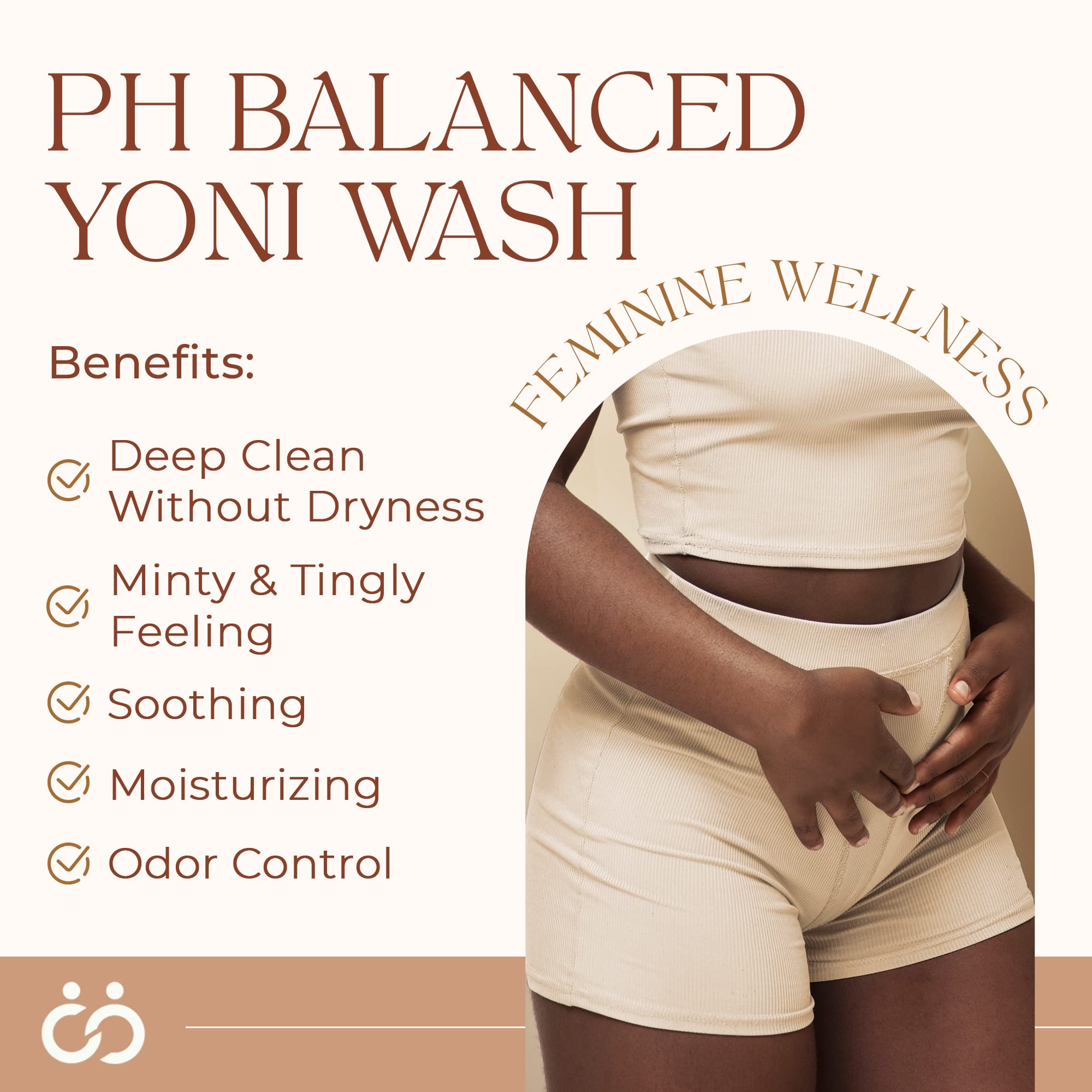 Ph Balance Feminine Wash - Vee Health & Yoni Wash Shower Gel- Use with Yoni Oil. Moisturizing Calendula - AB Mystery