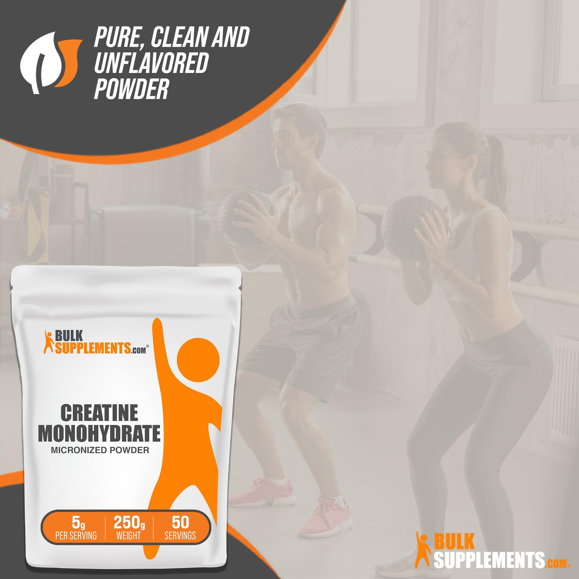 BULKSUPPLEMENTS.COM Creatine Monohydrate Powder - Micronized Creatine - AB Mystery