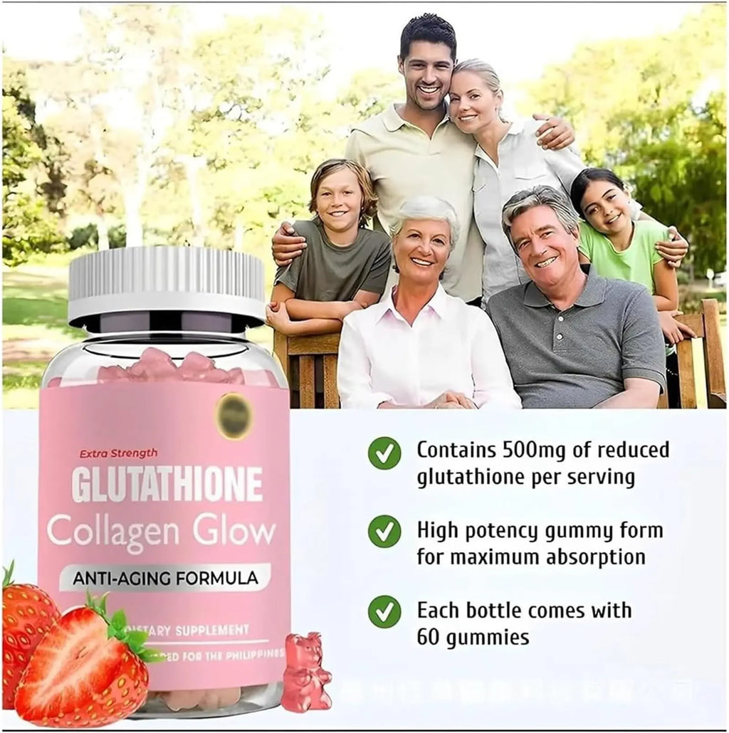 Caduola Glutathione Collagen Glow Gummies, Glutathione Collagen Glow Gummies - AB Mystery