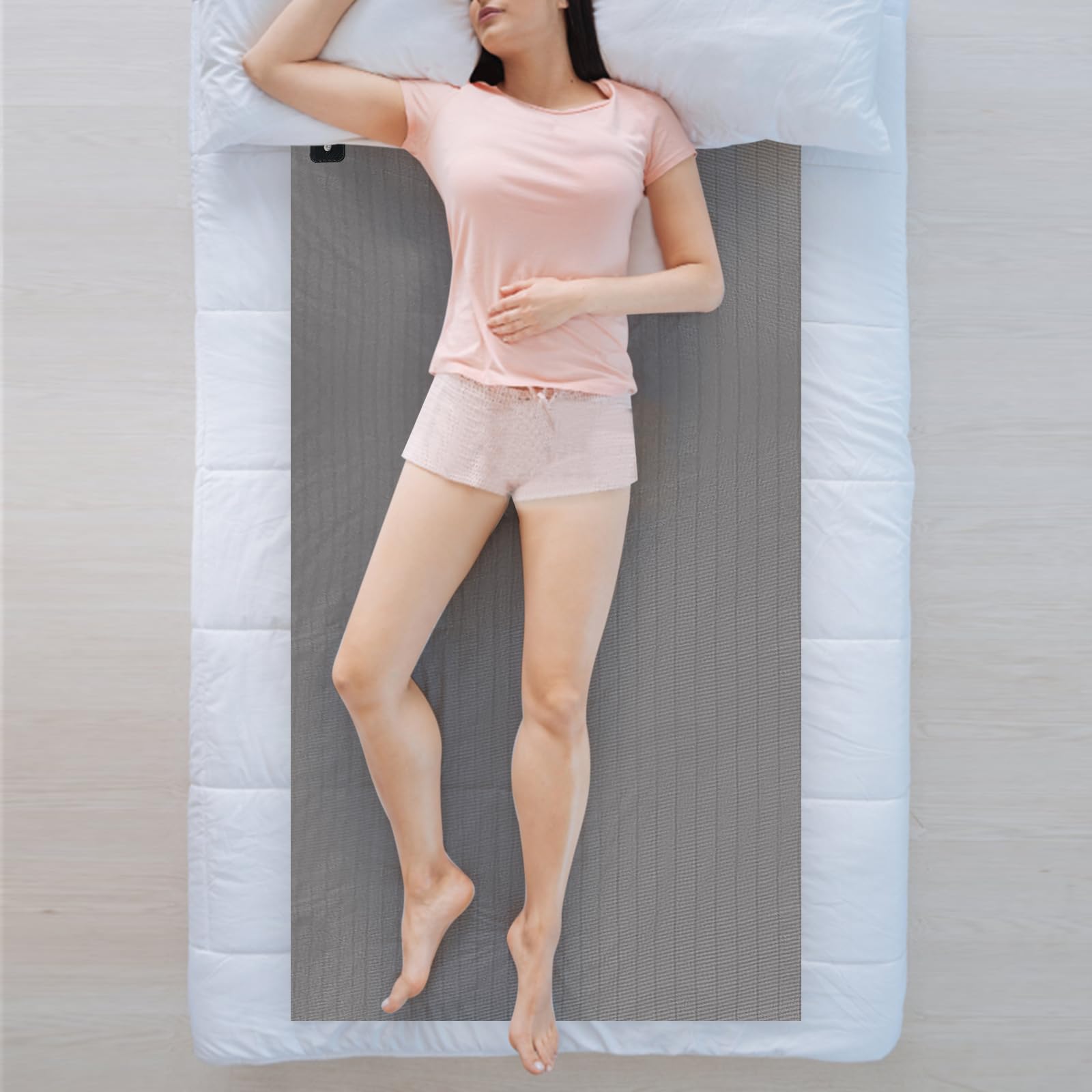 Grounding Mat for Bed, Grounding Sheets Blanket with Grounding Cord, Earthing Mat Grounding Pad - AB Mystery