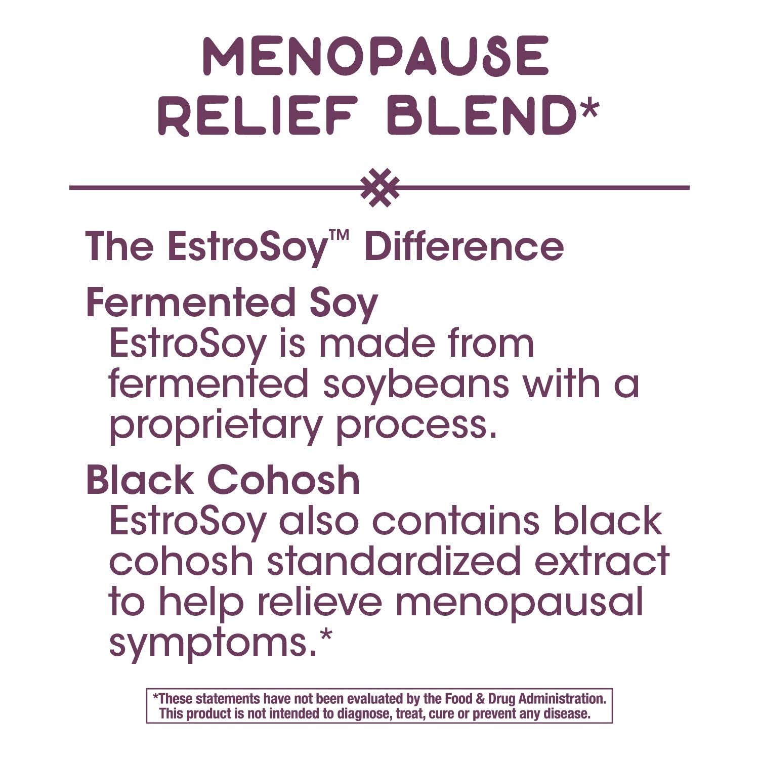 Nature's Way EstroSoy, Menopause Relief Blend*, Helps Relieve Menopausal Symptoms - AB Mystery