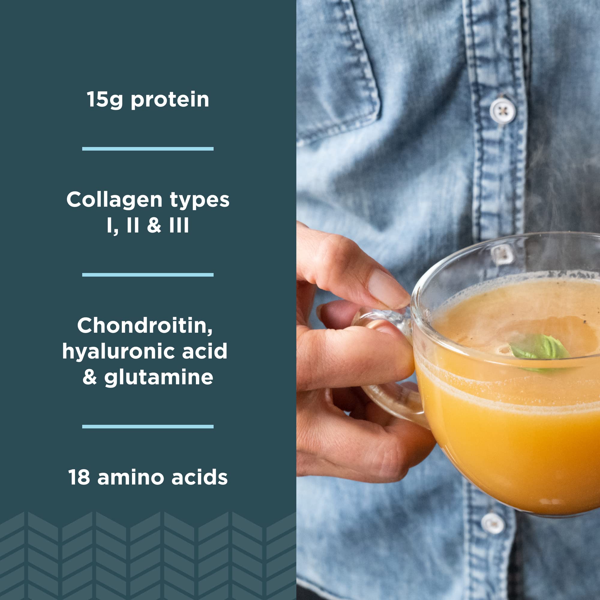Ancient Nutrition Bone Broth Protein Powder, Tomato Basil, Grass-Fed Chicken and Beef - AB Mystery