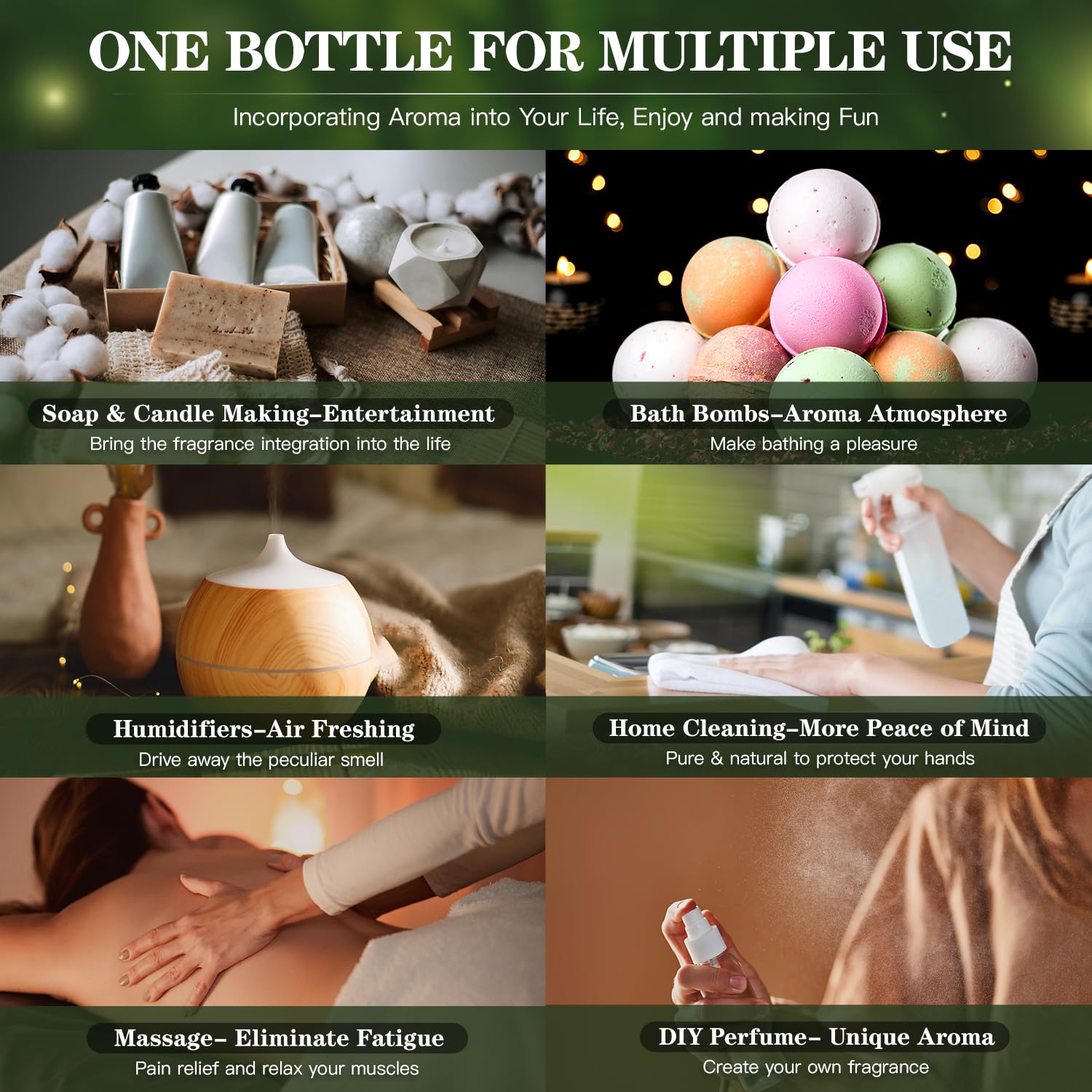 MYDIAIL Rosemary Essential Oil 4oz Pure Rosemary Oil 100% Natural Premium Essential Oil - AB Mystery