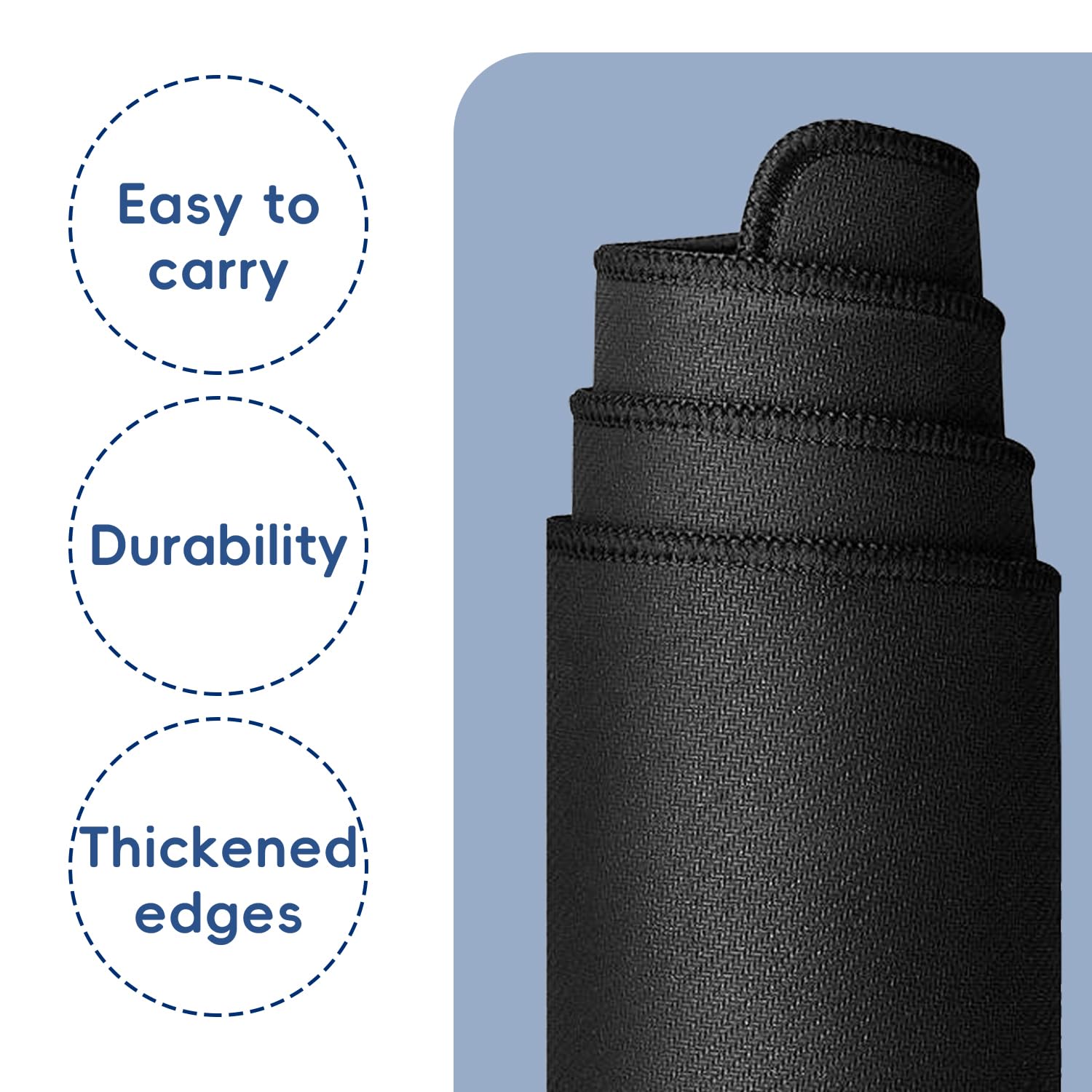 XINHUSU Grounding Mat 11.8"x23.6" Grounding Pad with 15ft Grounding Cord Grounding Mat - AB Mystery