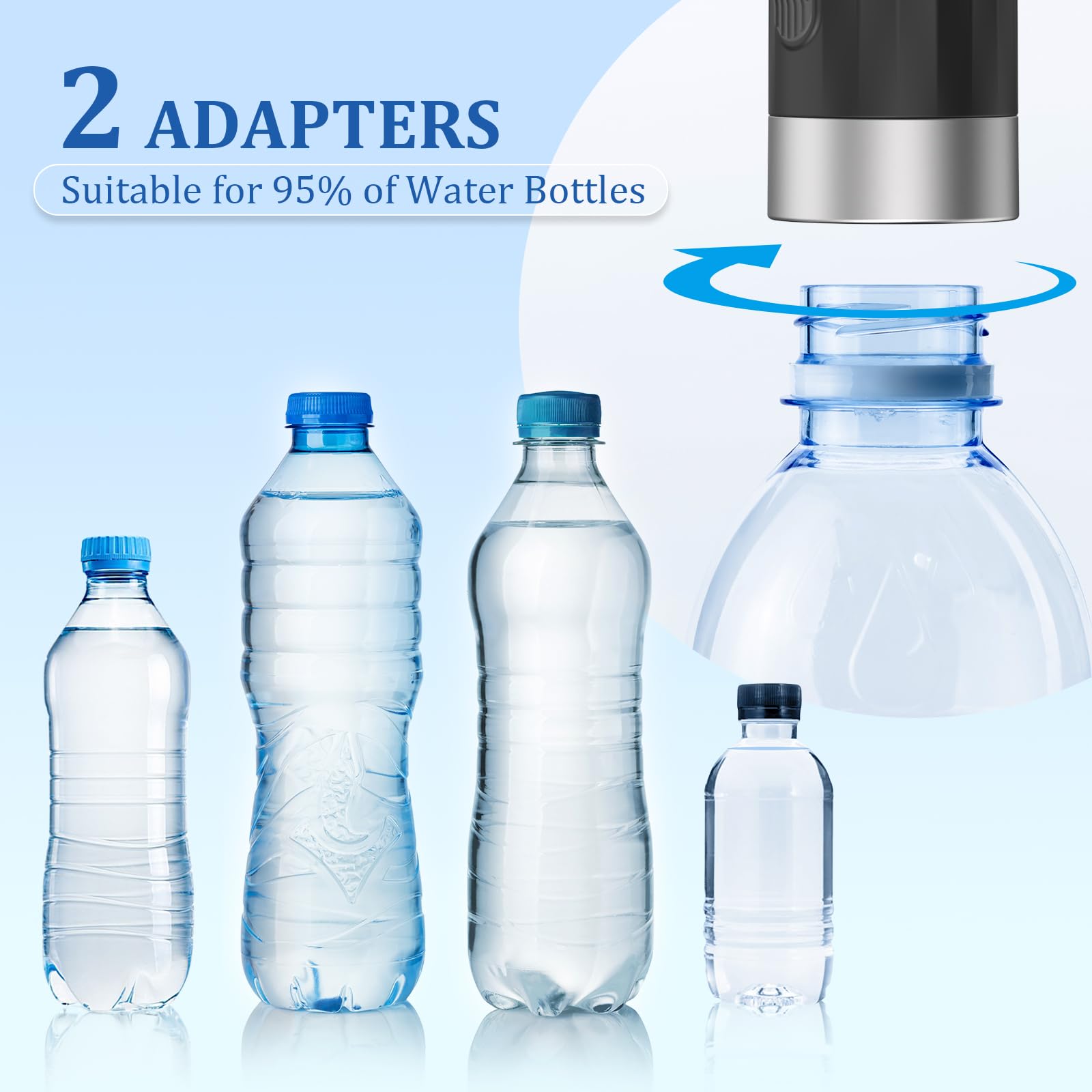 Enema Douches for Men Women, Automatic Anal Douche Cleaner with 3 Speeds, Silicone Enema Nozzles - AB Mystery