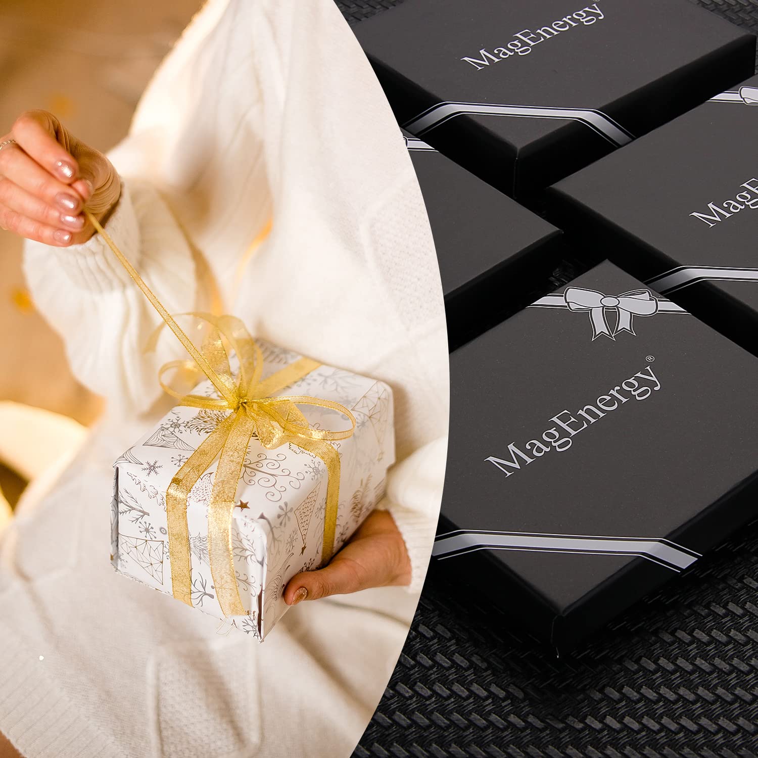 MagEnergy Magnetic Copper Bracelet for Men Life of Tree, 99.99% Pure Copper Bangle - AB Mystery