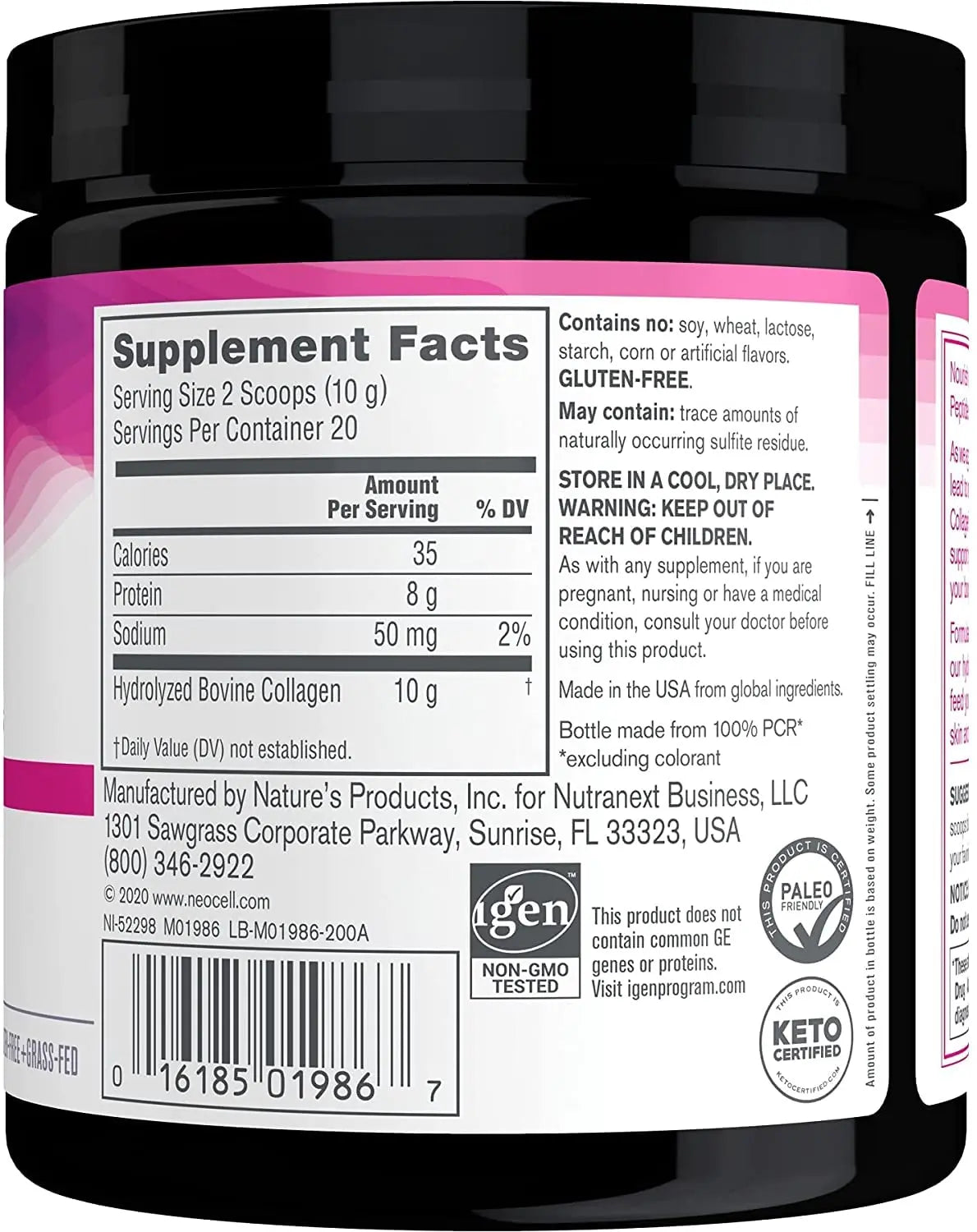 Neocell, Super Collagen, Type 1 & 3, 7 oz (198 g) - AB Mystery