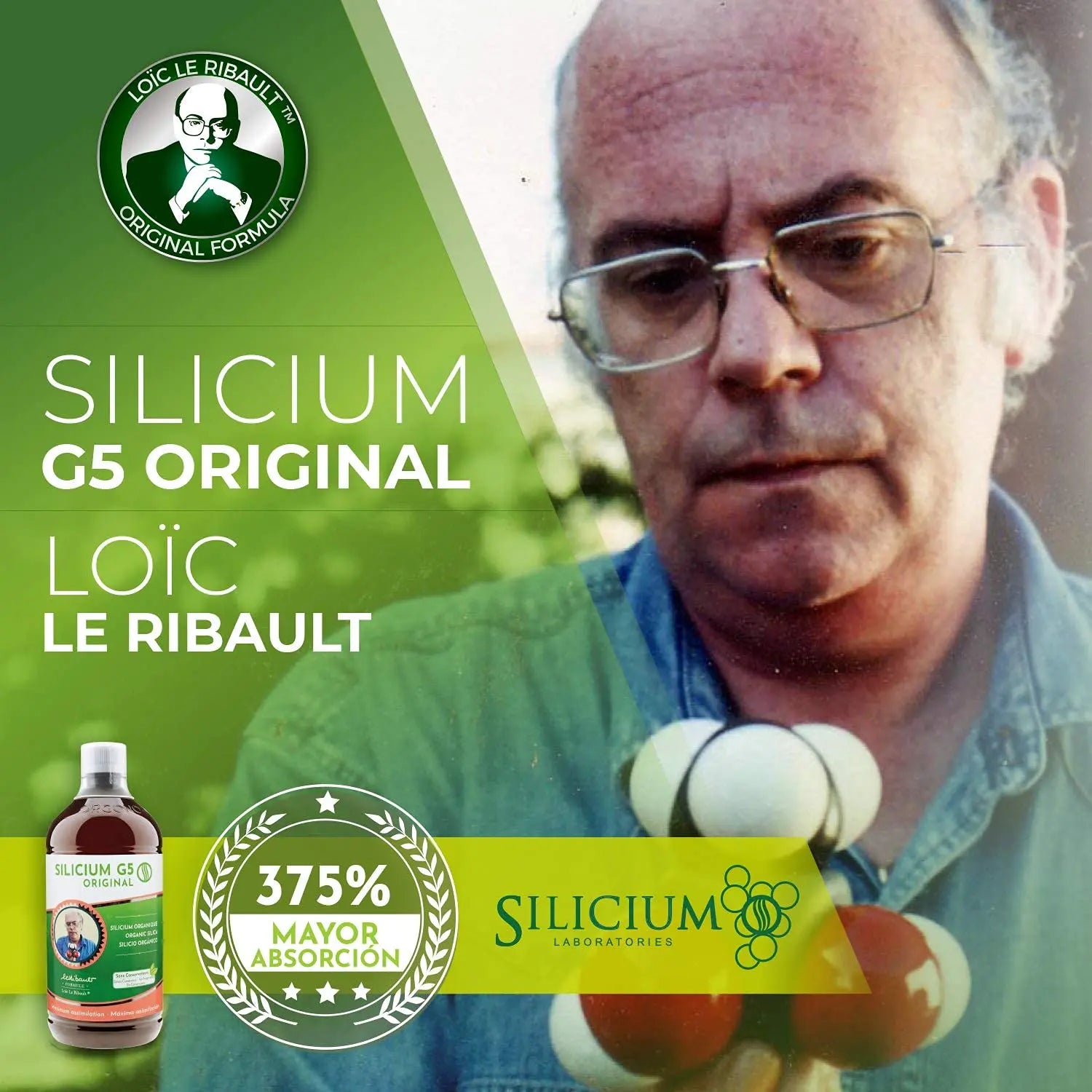 SILICIUM G5 Original | Drinkable Silica | Increases Collagen Production Naturally - AB Mystery