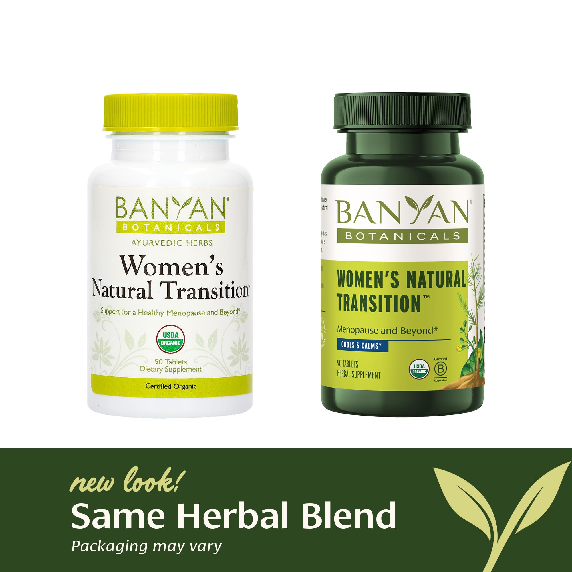 Banyan Botanicals Women’s Natural Transition – Organic Menopause Supplement - AB Mystery