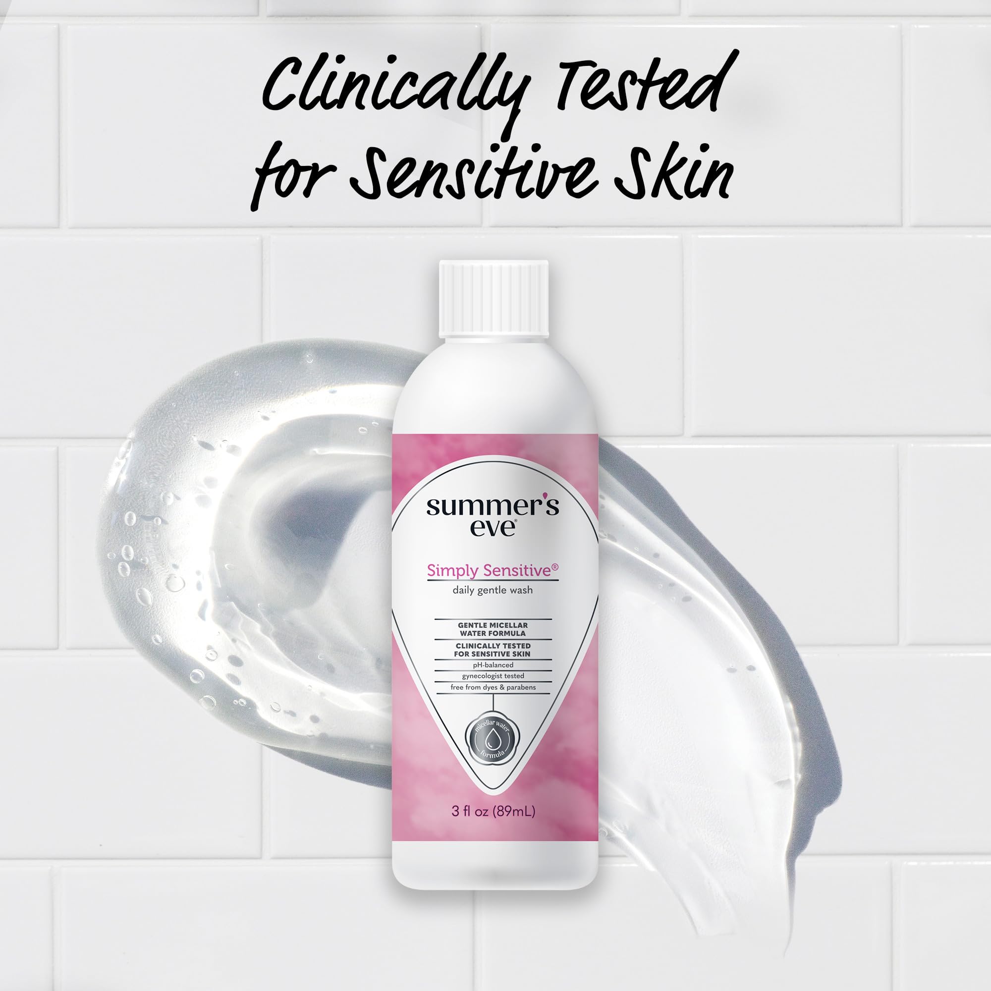Summer's Eve Simply Sensitive Daily Gentle All Over Feminine Body Wash, Removes Odor - AB Mystery