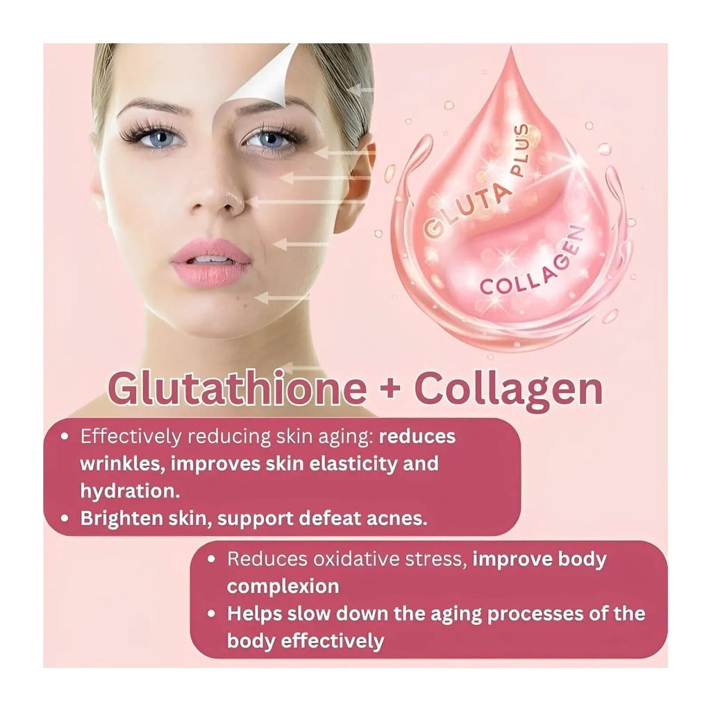 Glutathione Collagen Gummies, Glutathione Collagen Glow Gummies for Skin Care - AB Mystery