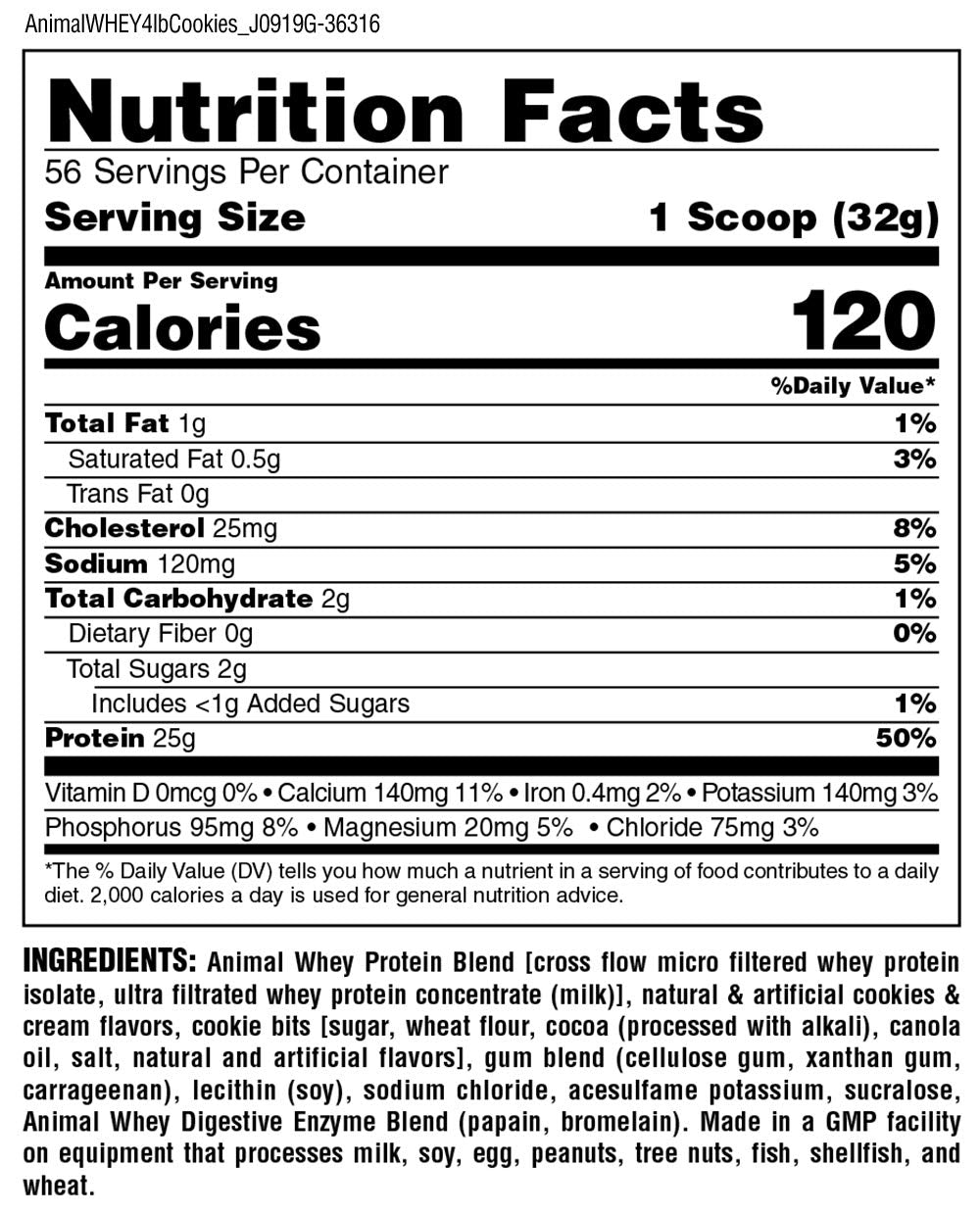 Animal Whey Isolate Protein Powder, Loaded for Post Workout and Recovery & Optimum - AB Mystery
