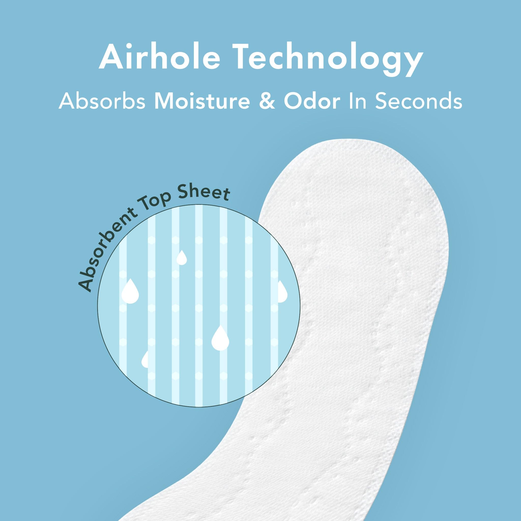 Rael Panty Liners for Women, Organic Cotton Cover - Thin Pantiliners, Light Absorbency, Unscented - AB Mystery